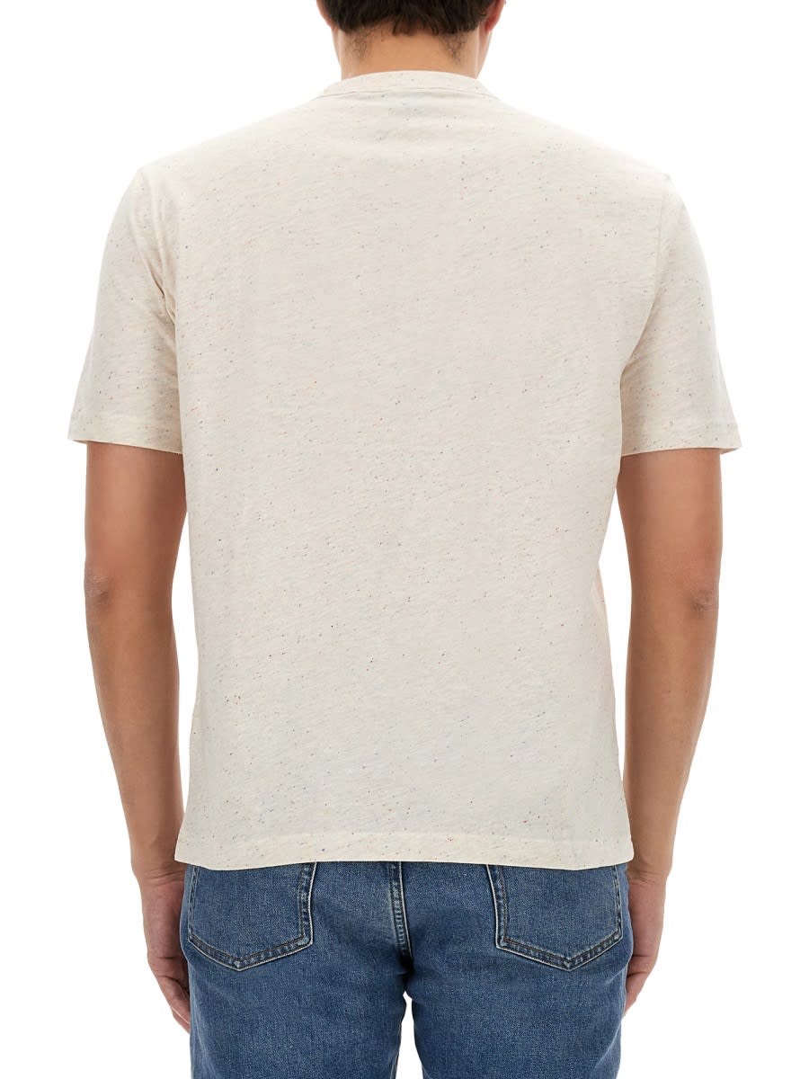Ps By Paul Smith T-shirt With Logo Paul Smith In White