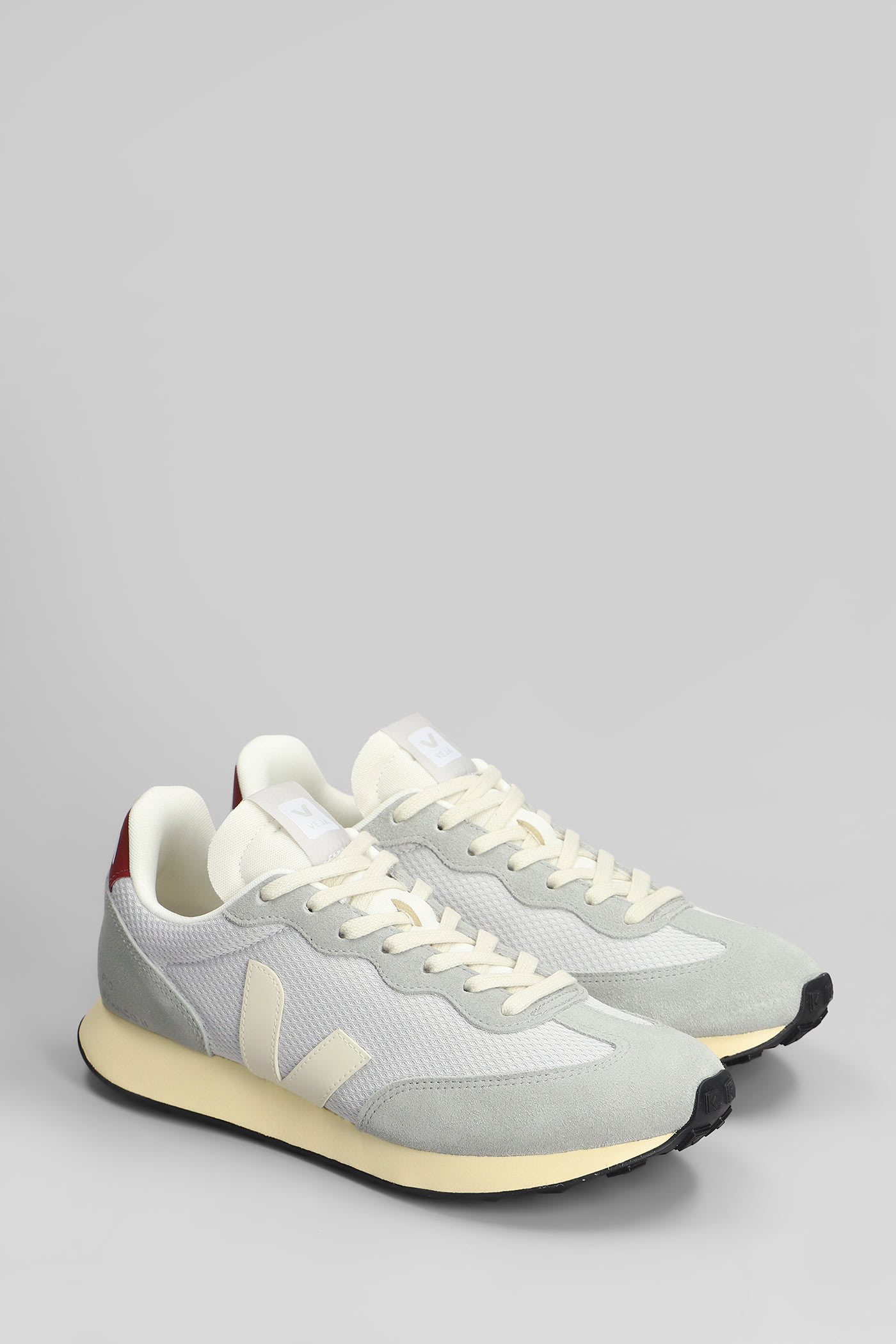 Veja Rio Branco Ii Sneakers In Grey Suede And Fabric In Grey