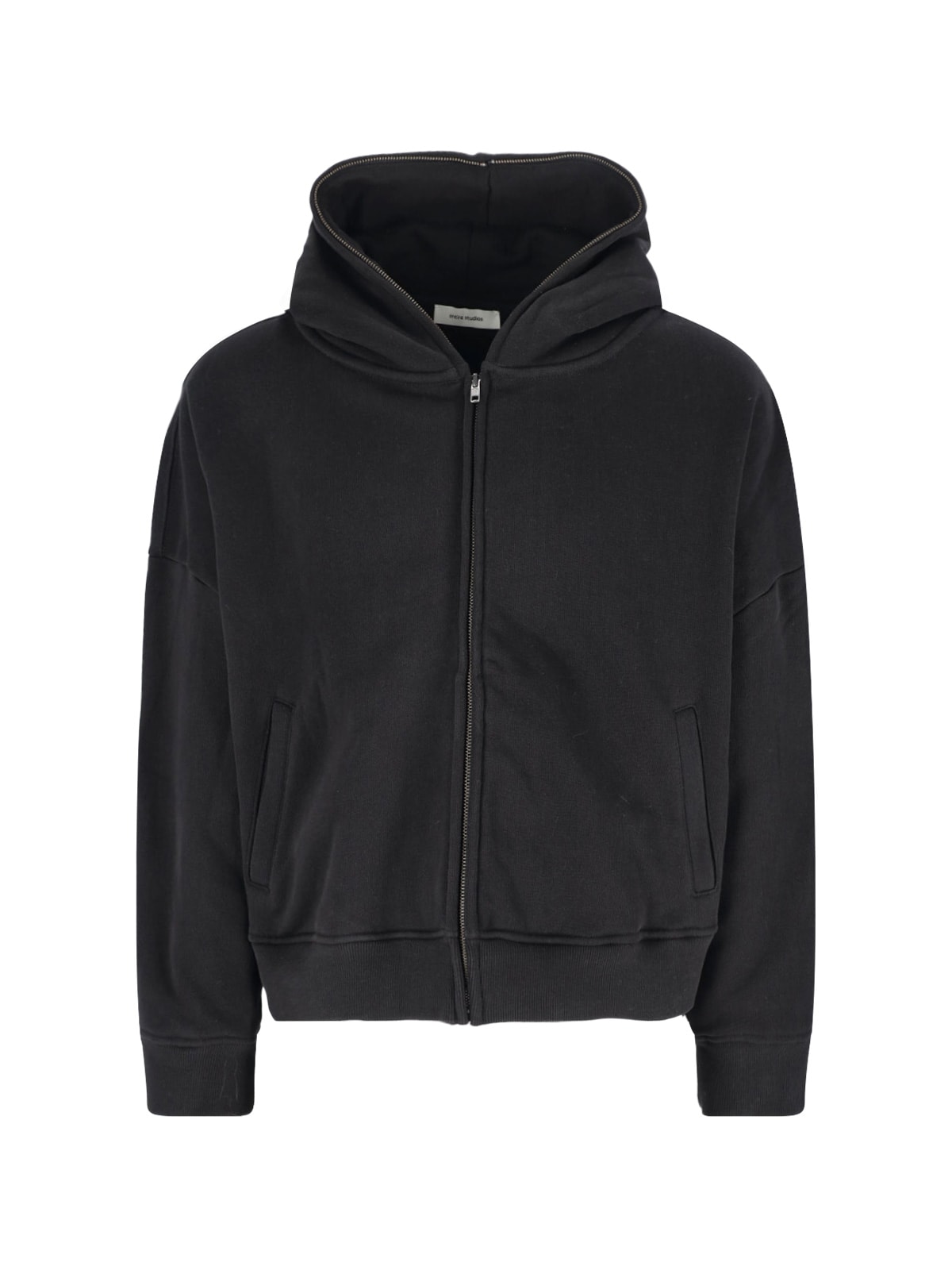 Entire Studios Eternal Zip Hoodie In Black