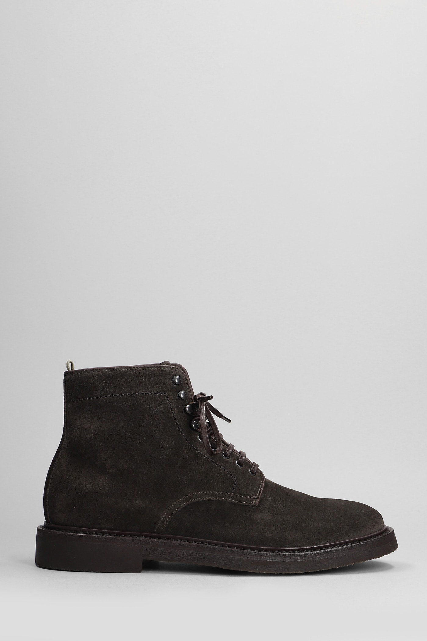 Hopkins Flexi Ankle Boots In Brown Suede