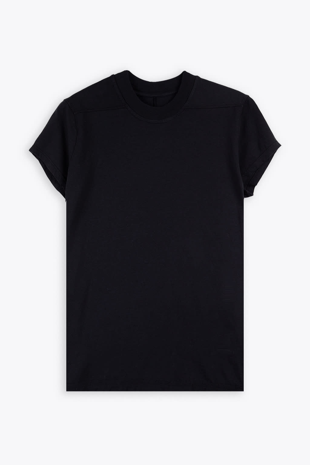 Drkshdw Small Level T Black Cotton Cropped T-shirt - Small Level Tee In Nero