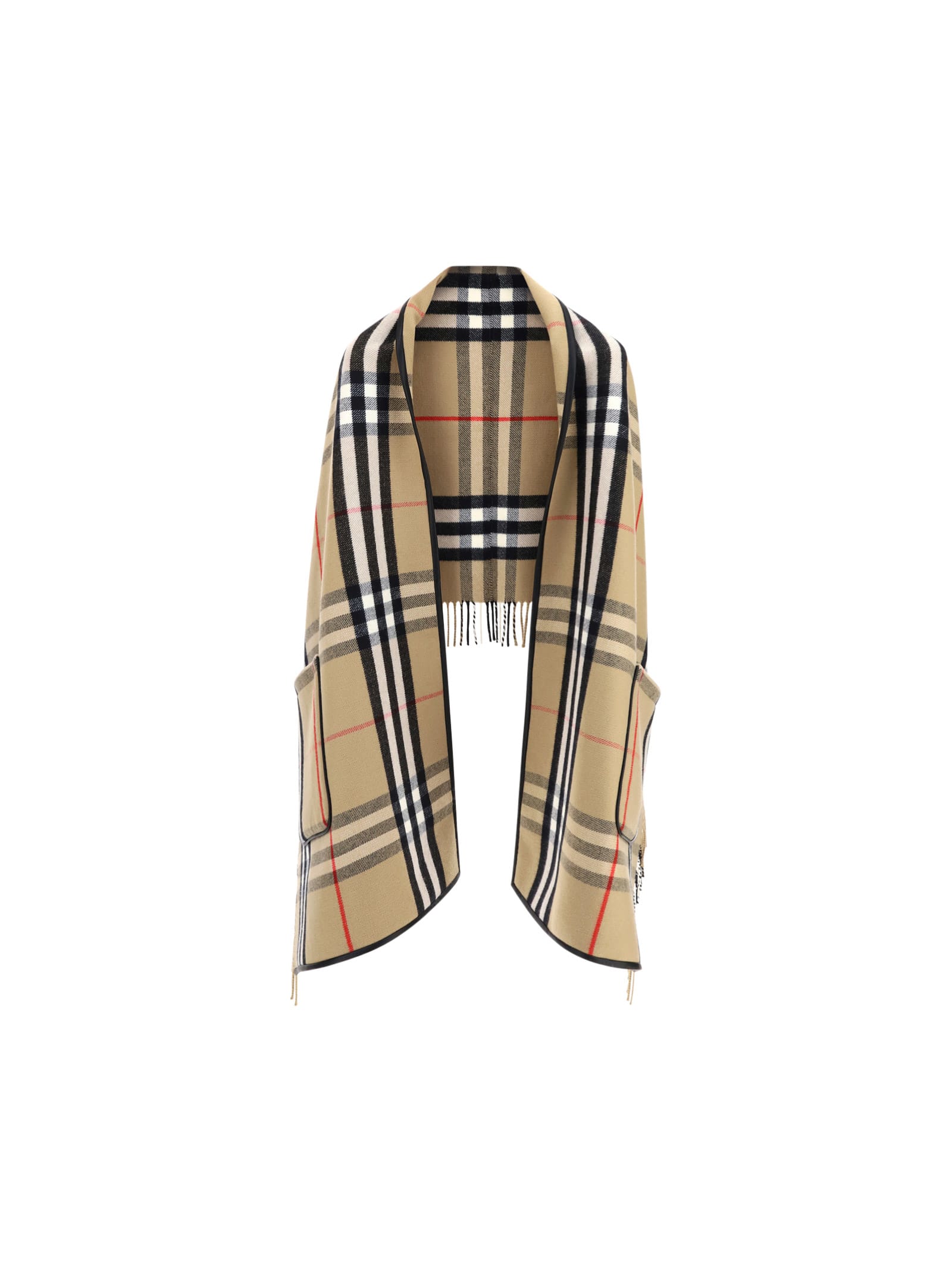 Burberry Cape In Archive Beige