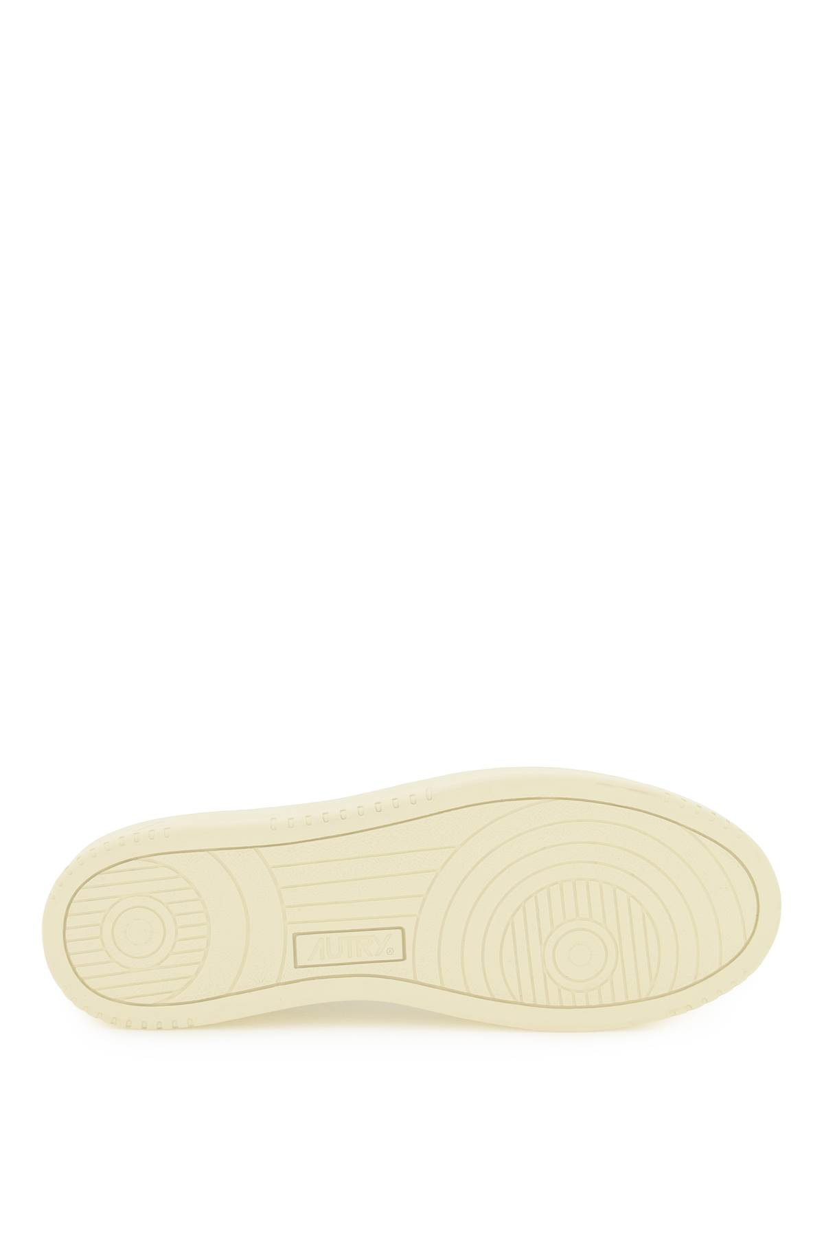 Shop Autry Medalist Suede Sneakers In White