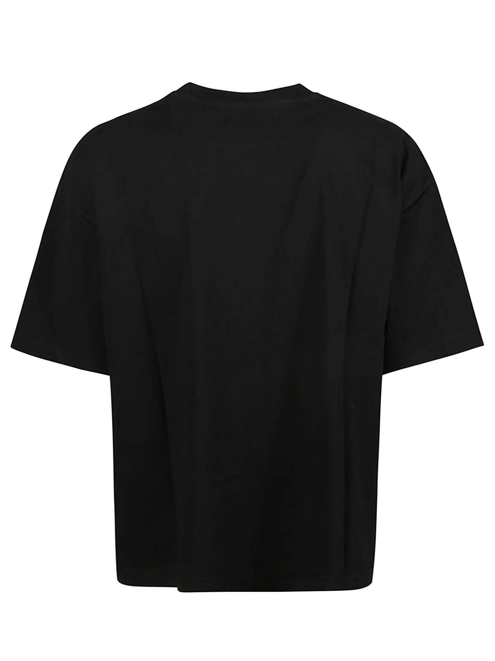 Shop Paura Logo Oversized T-shirt In Black