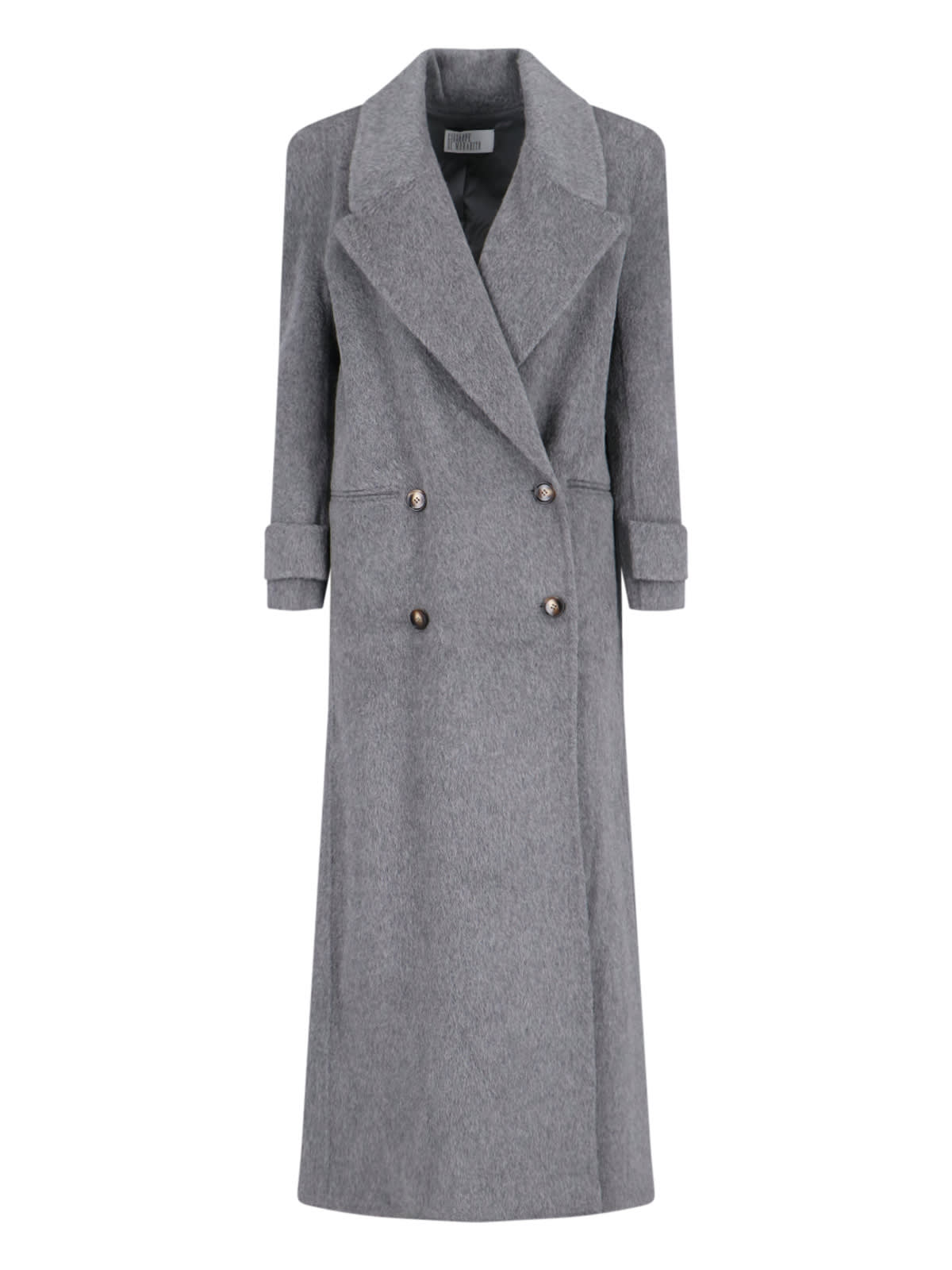 Shop Giuseppe Di Morabito Wool Coat In Gray