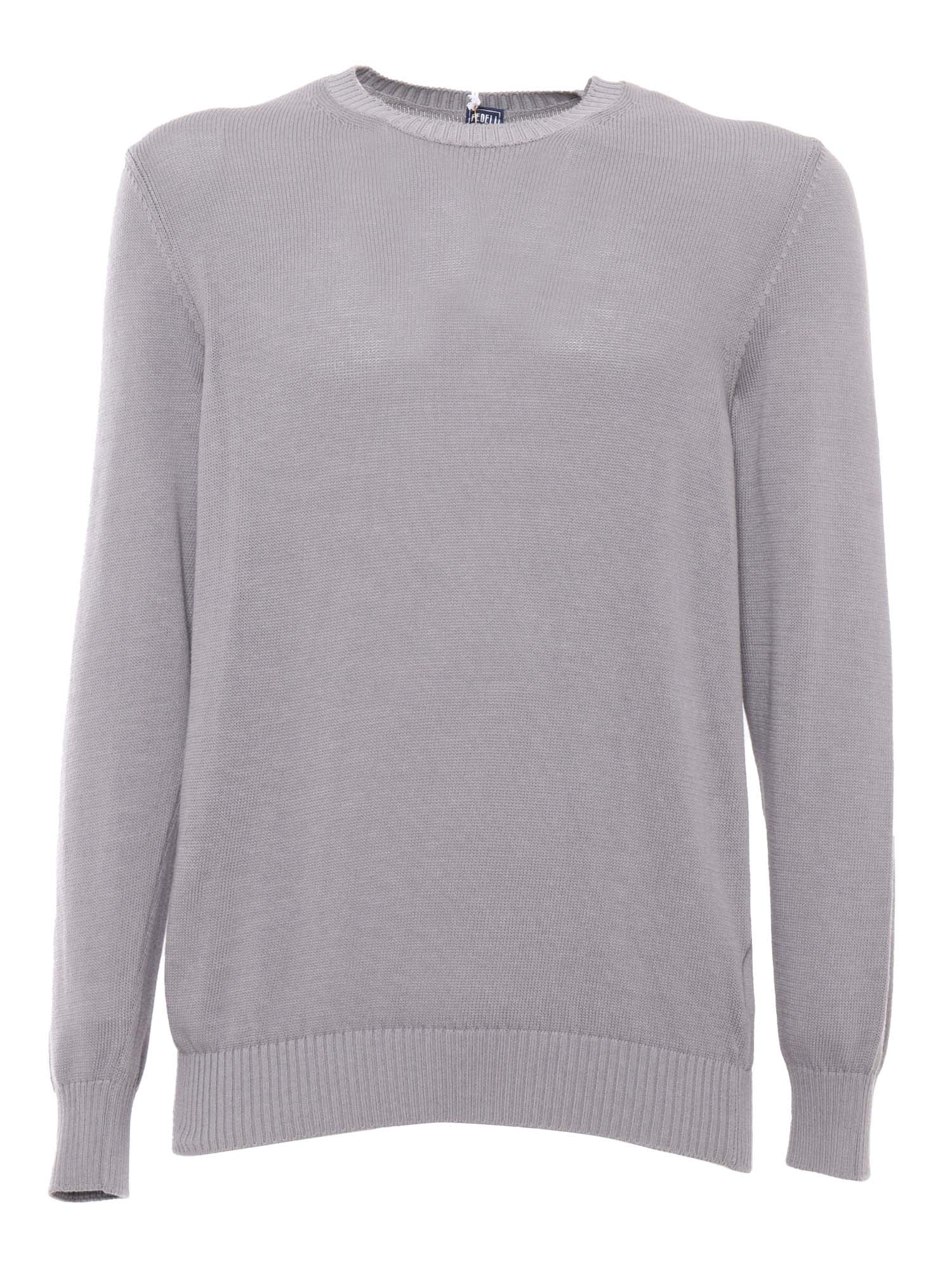 Fedeli Gray Sweater