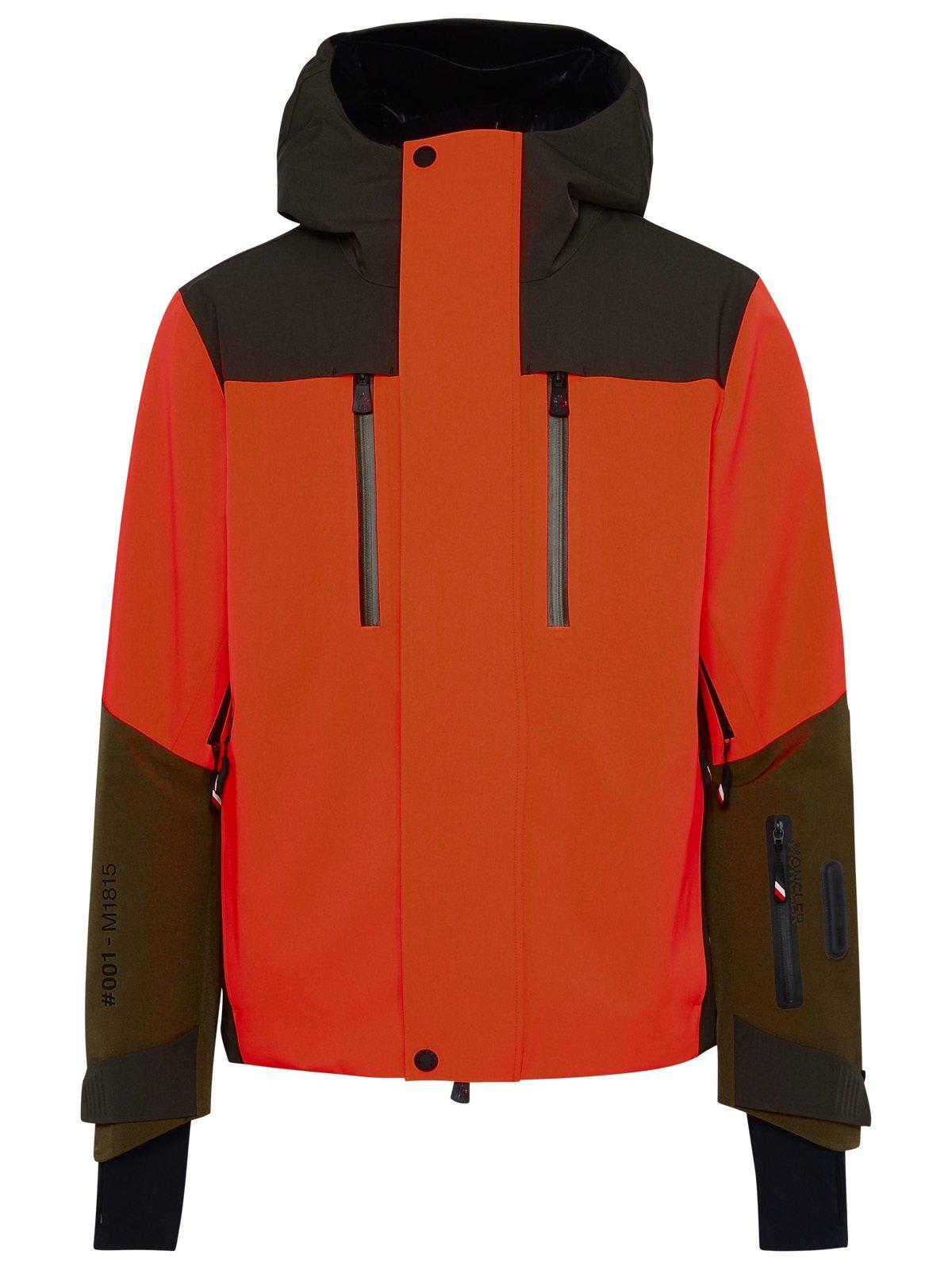 Arcesaz Logo-Appliquéd Quilted Hooded Down Ski Jacket