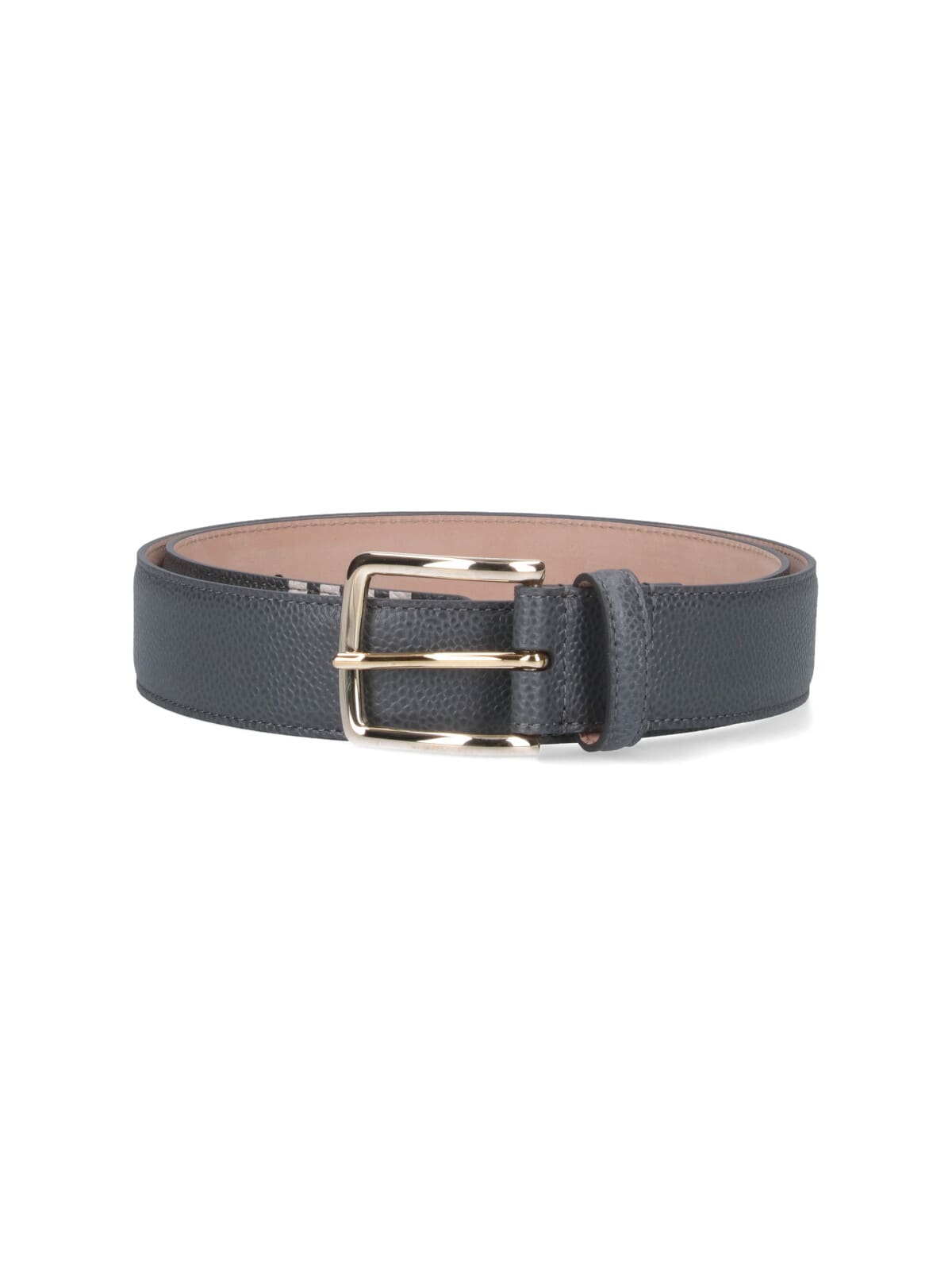 Thom Browne Adjustable Length Gold-tone Buckle Textured Finish