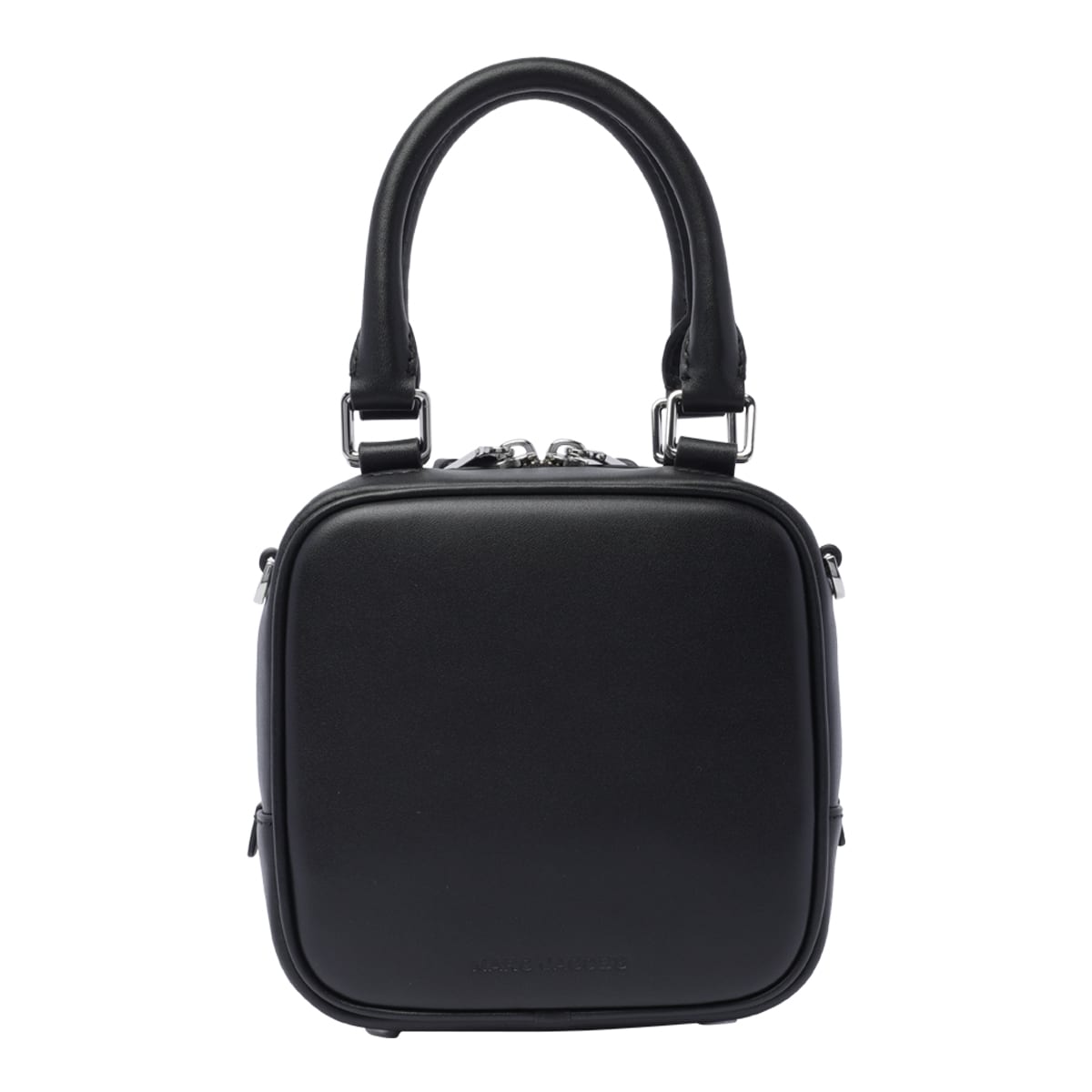 Shop Marc Jacobs The Cube Handbag In Black