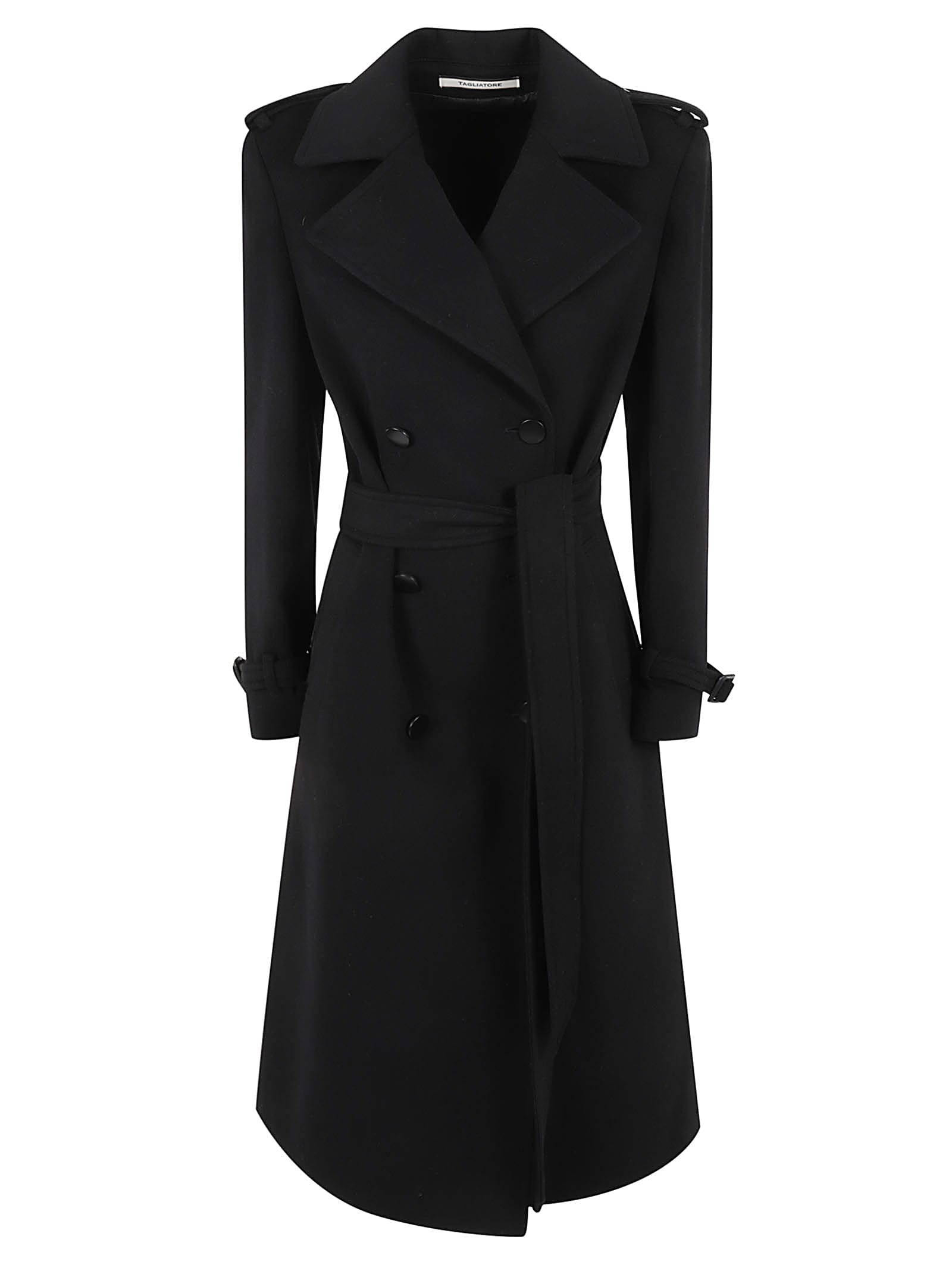 Shop Tagliatore Luanne Trench In Black