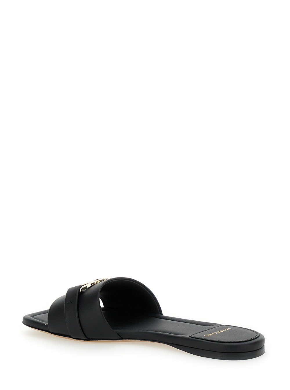 Shop Ferragamo Leah In Elisir Nero