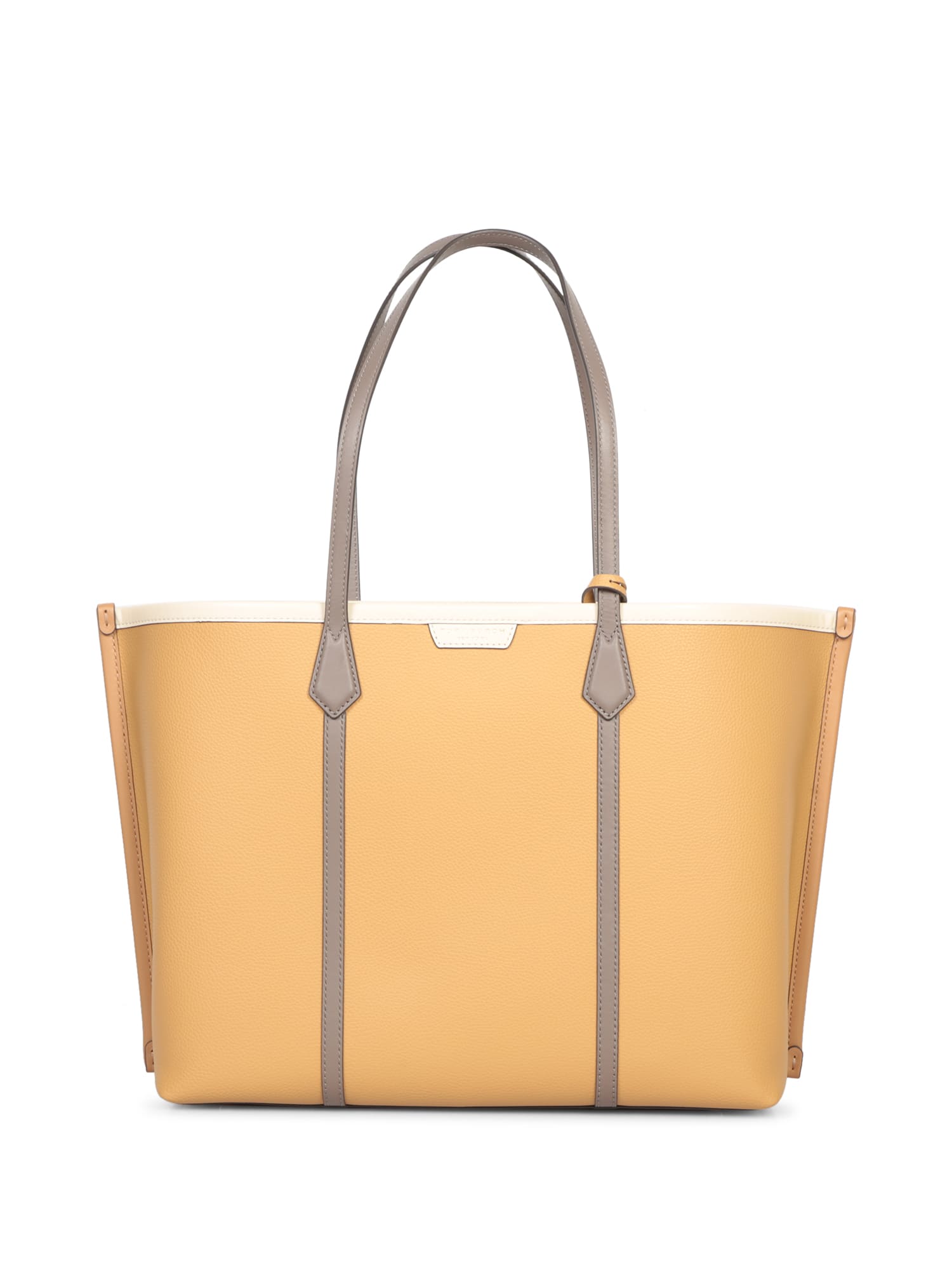 Tory Burch Perry Logo Embossed Shopper Bag In Multi