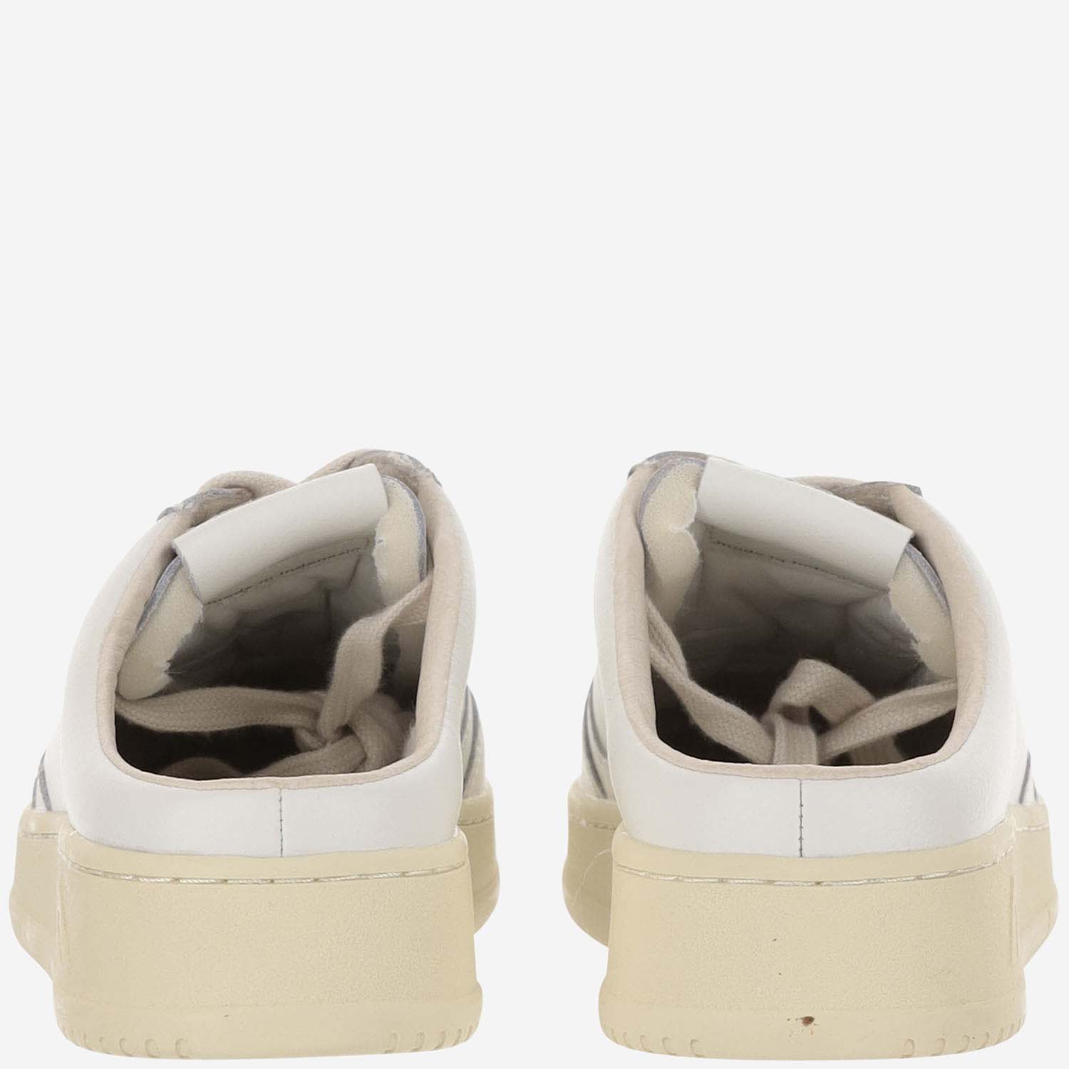 Shop Autry Medalist Mule Low Leather Sneakers