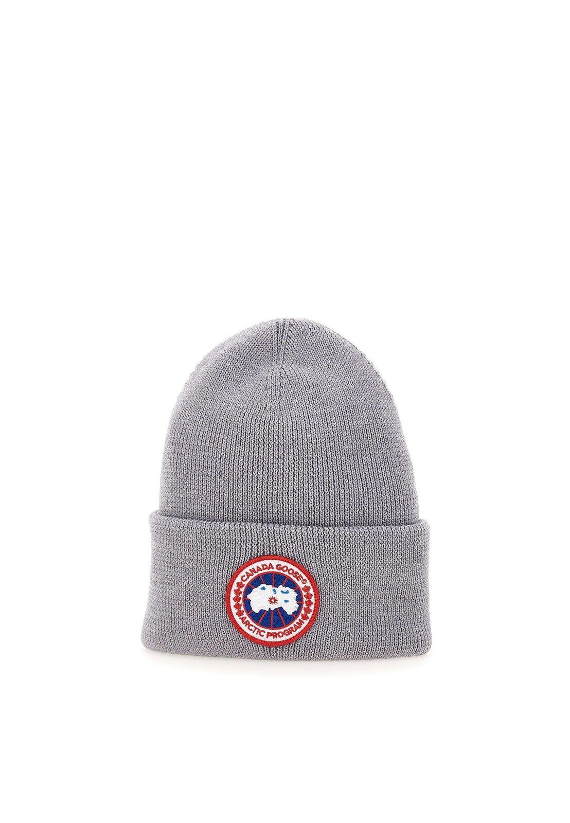 Logo Patch Knitted Beanie