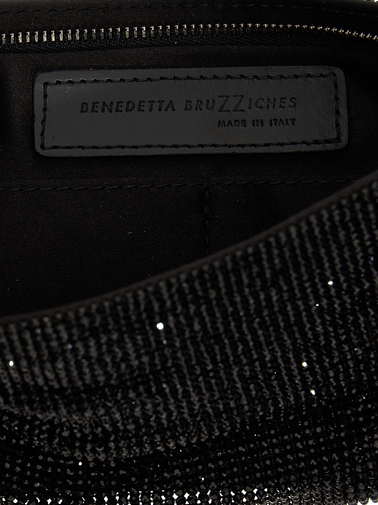 Shop Benedetta Bruzziches Your Best Friend La Grande Shoulder Bag In Black