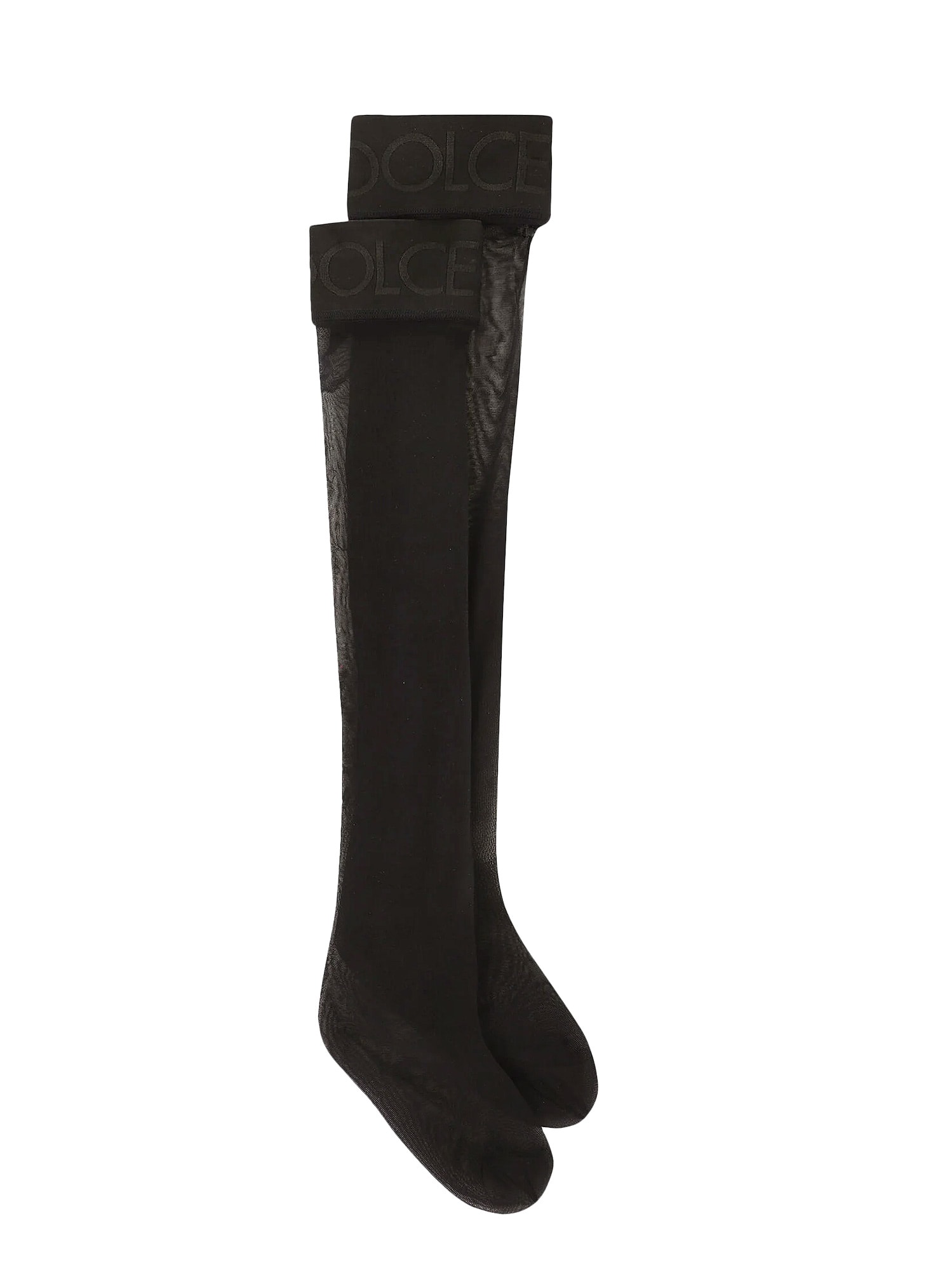 Shop Dolce & Gabbana Stockings In Nero (black)