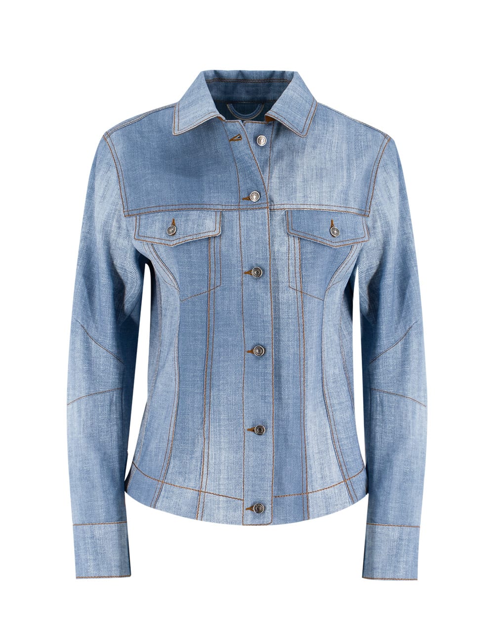 Shop Ermanno Scervino Jacket In St.jeans