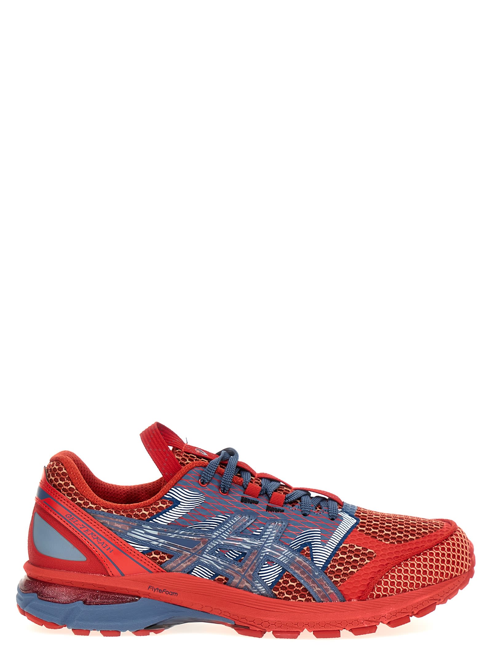 Shop Asics Us4-s Gel-terrain Sneakers In Red