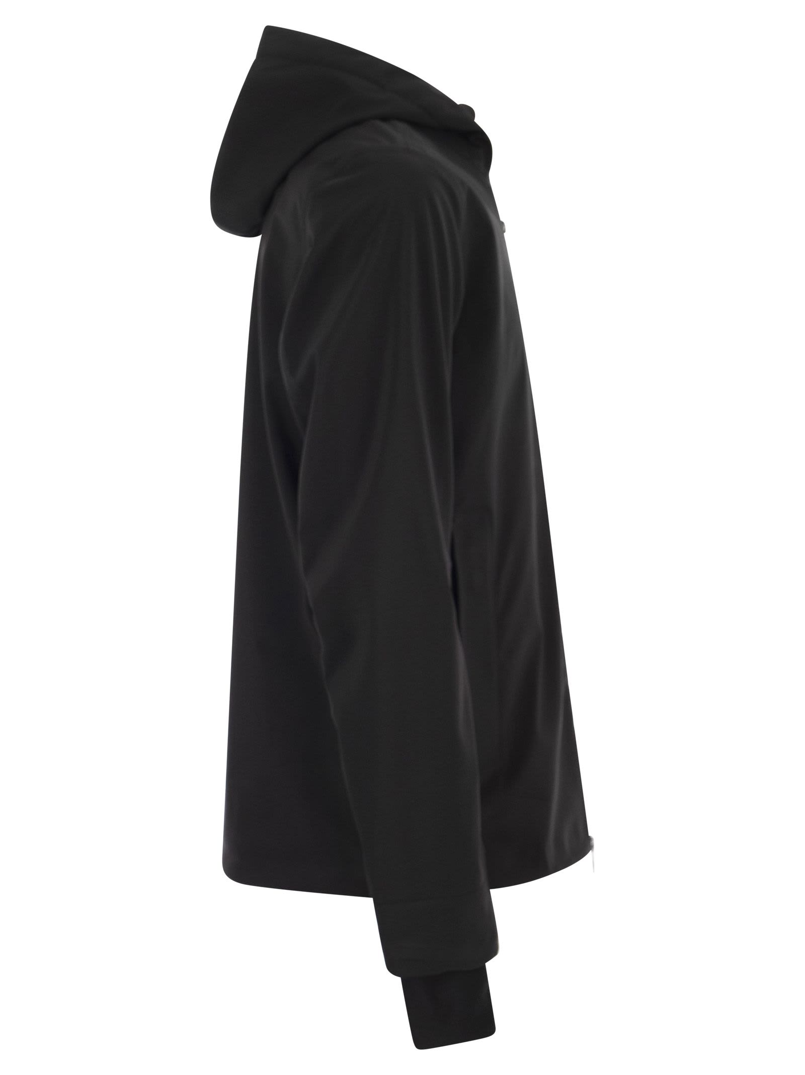 K-WAY JACKO BONDED - SHORT JACKET WITH HOOD 