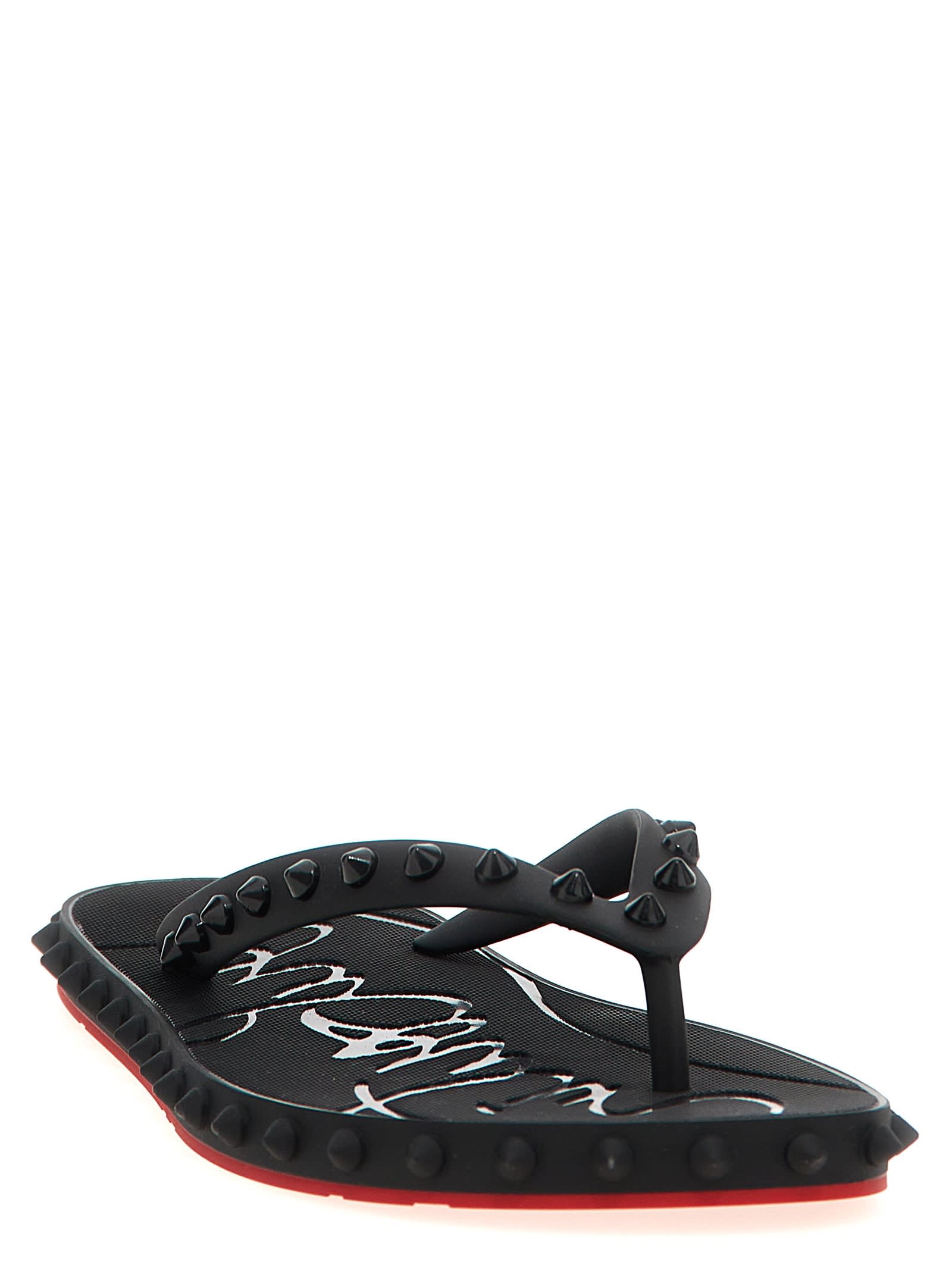 CHRISTIAN LOUBOUTIN SUPER LOUBI SANDALS