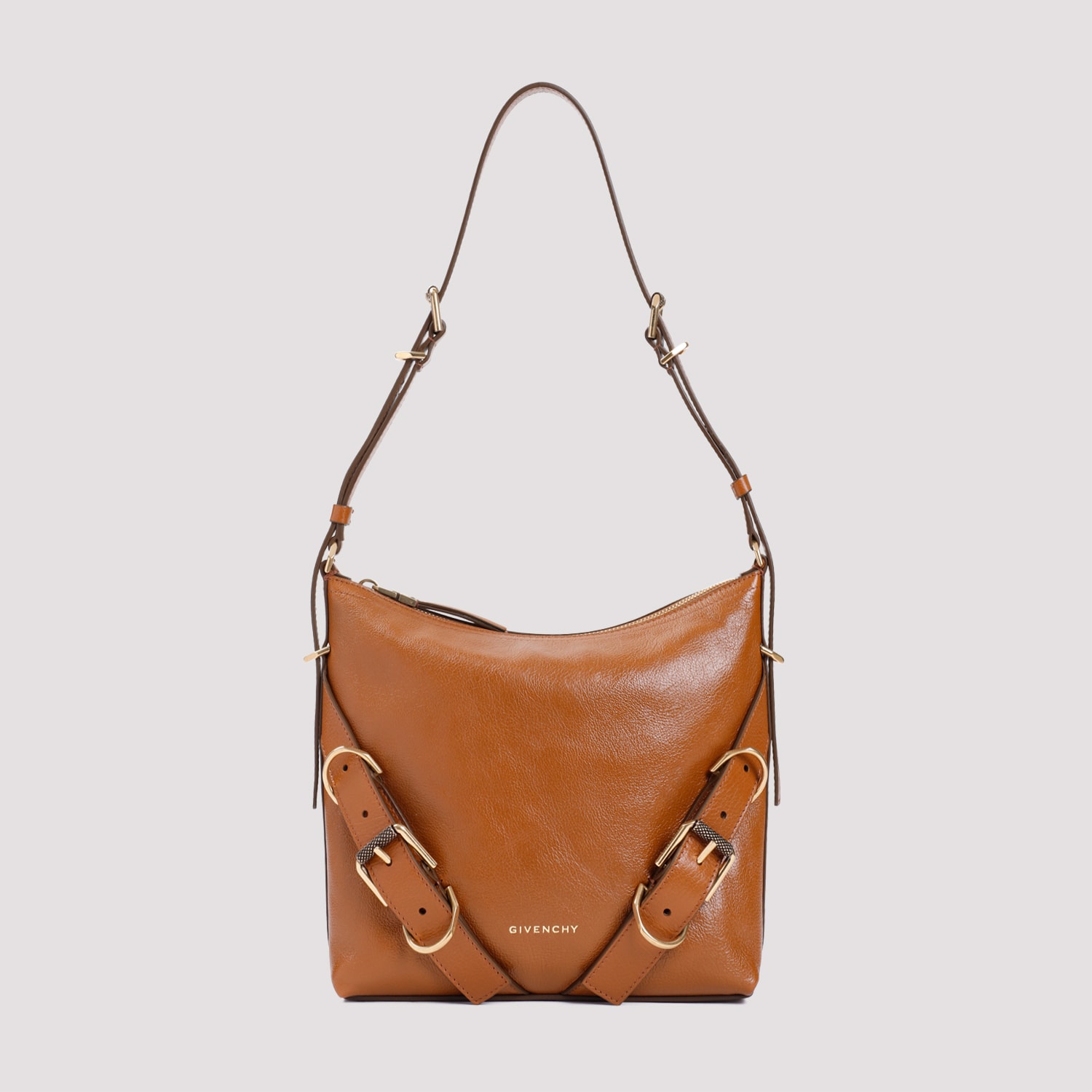 Shop Givenchy Cross Body Bag In Soft Tan