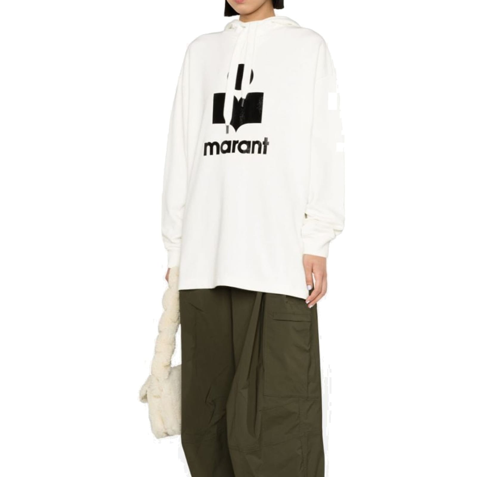 Shop Marant Etoile Isabel Marant Marly Sweatshirt In White