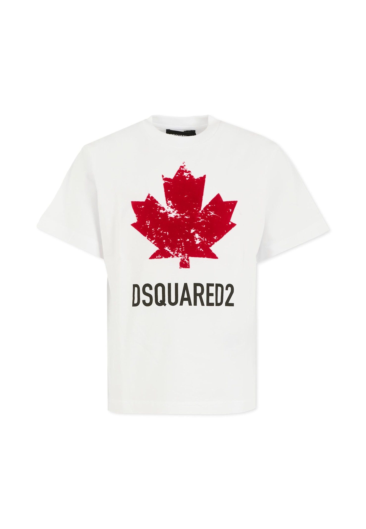 Dsquared2 White T-shirt For Kids With Logo In White