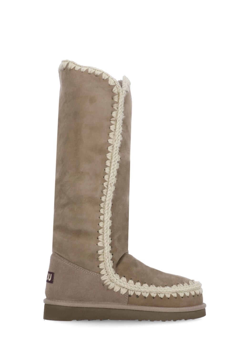 Shop Mou Eskimo 40 Boots In Beige