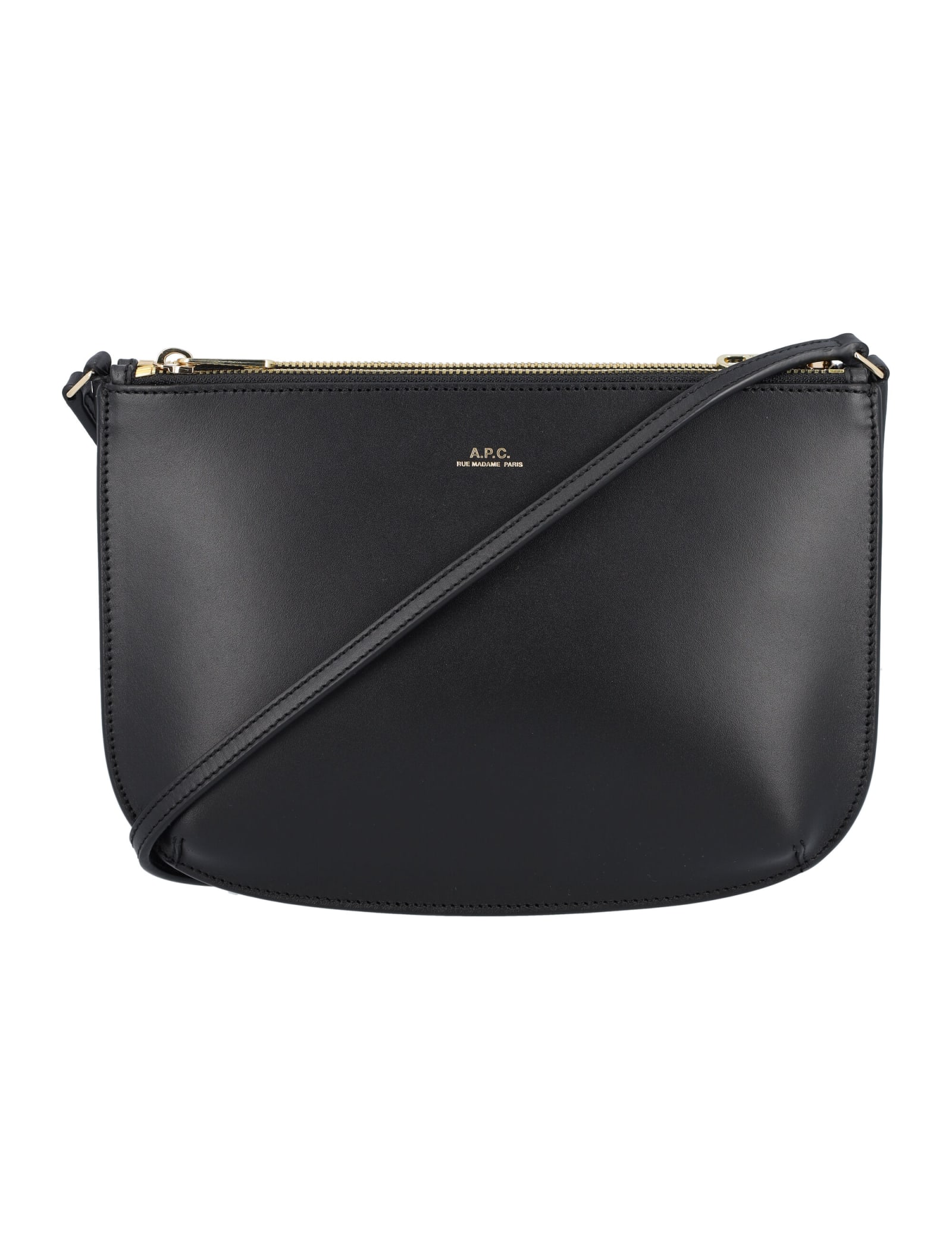 A.P.C. Black Sarah Shoulder Bag | Smart Closet