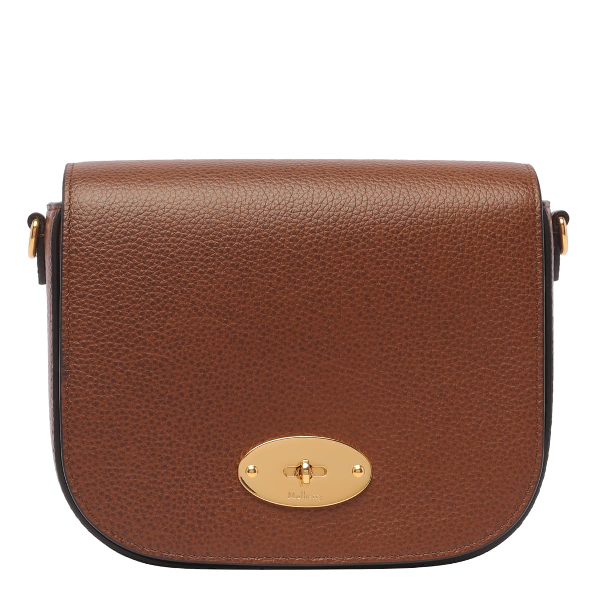 Shop Mulberry Small Darley Satchel Two Tone In Brown