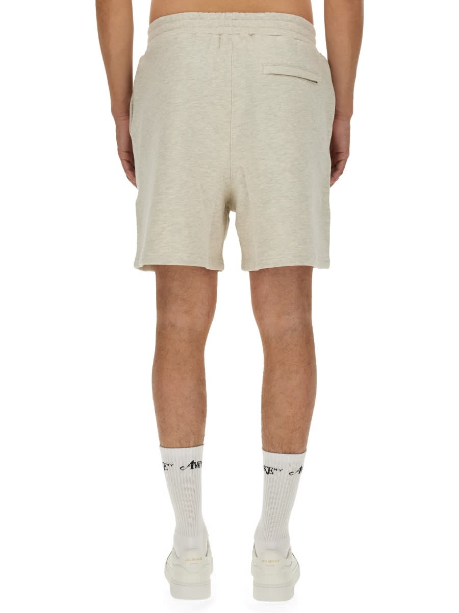 Awake Ny Bermuda With Logo In Grey