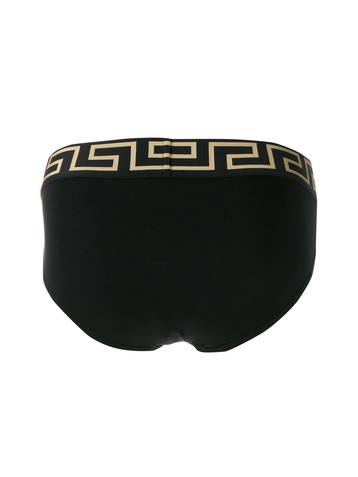 Shop Versace Underwear In G Black Gold
