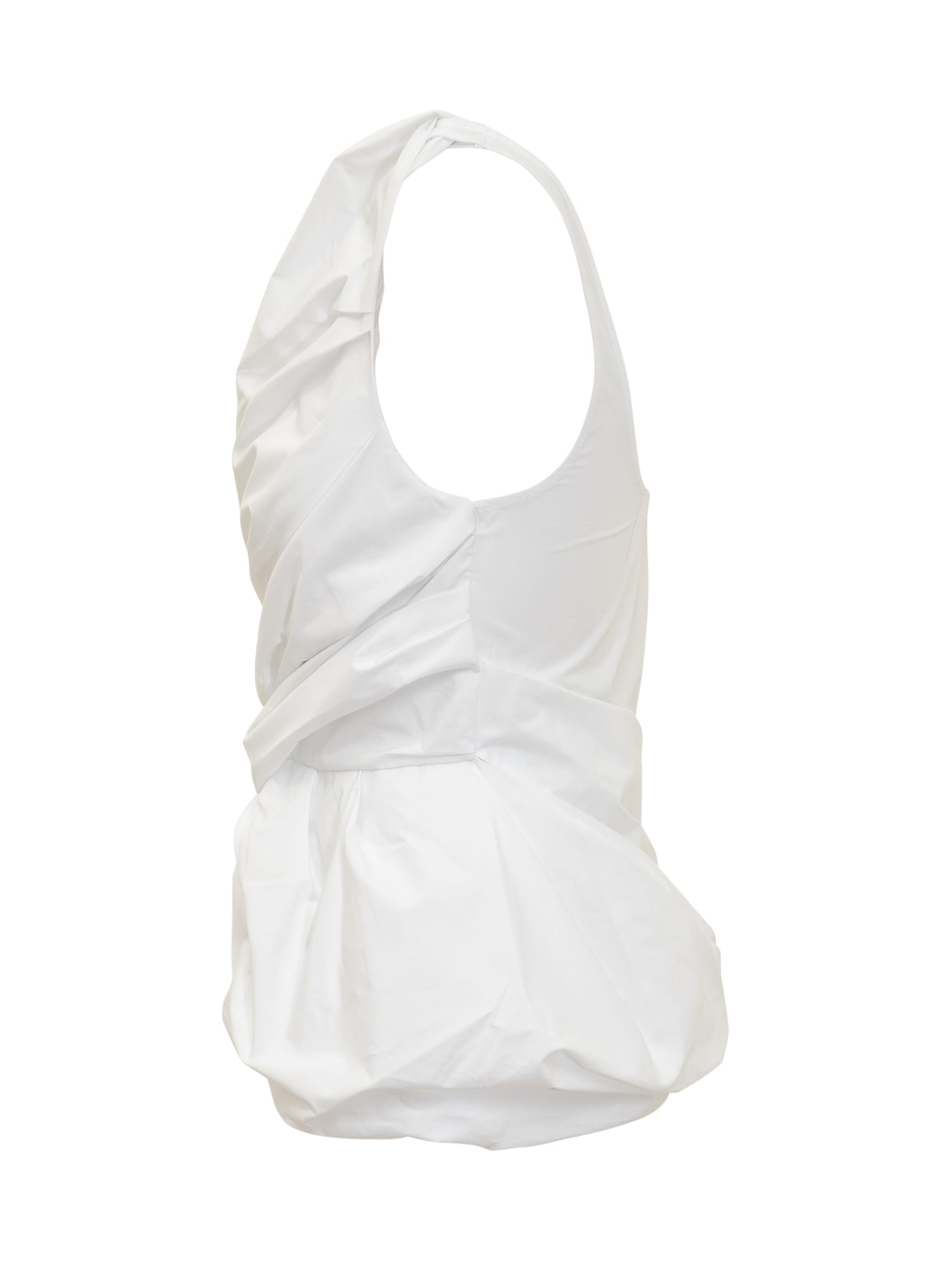 Shop Jw Anderson Top With A Twisted Design In White