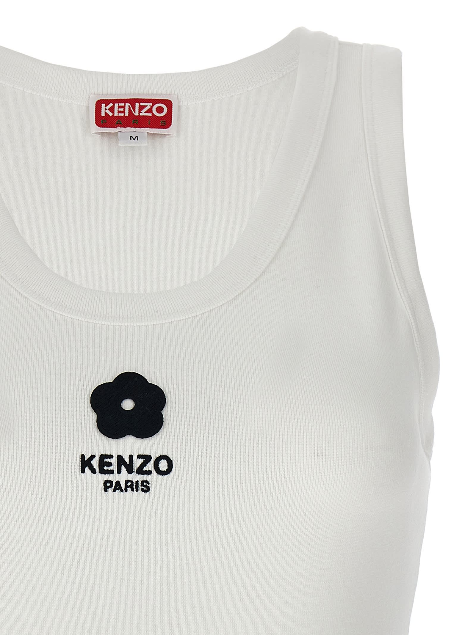 Shop Kenzo Boke 2.0 Tank Top In White