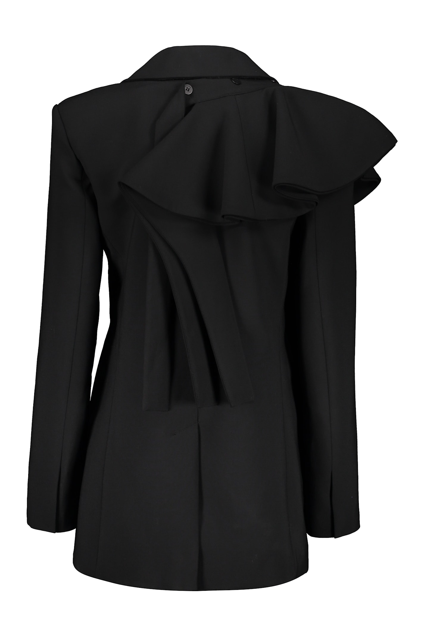 Shop Ellery Single-breasted One Button Jacket In Black