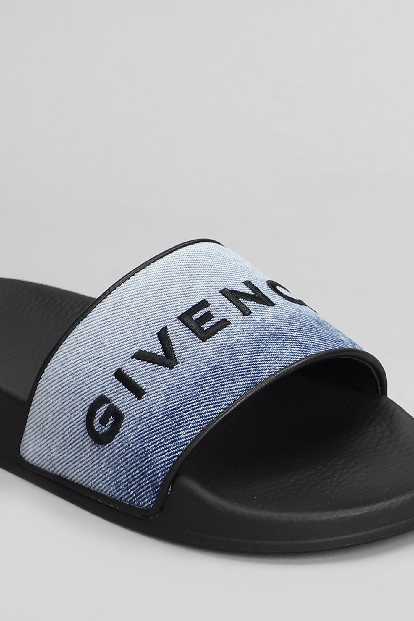 Givenchy Logo-embroidered Flat Sandals