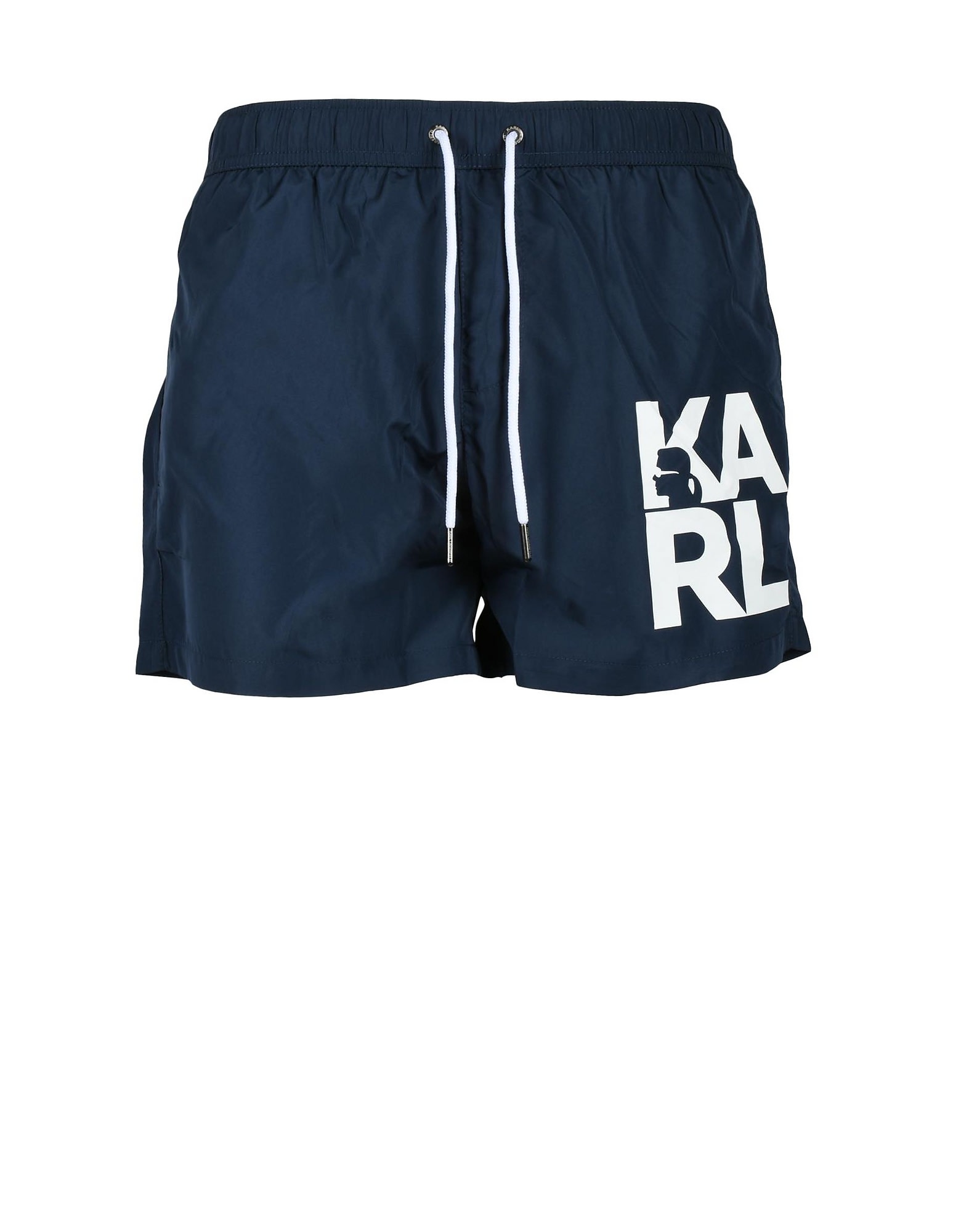 Karl Lagerfeld Mens Navy Blue Swimsuit