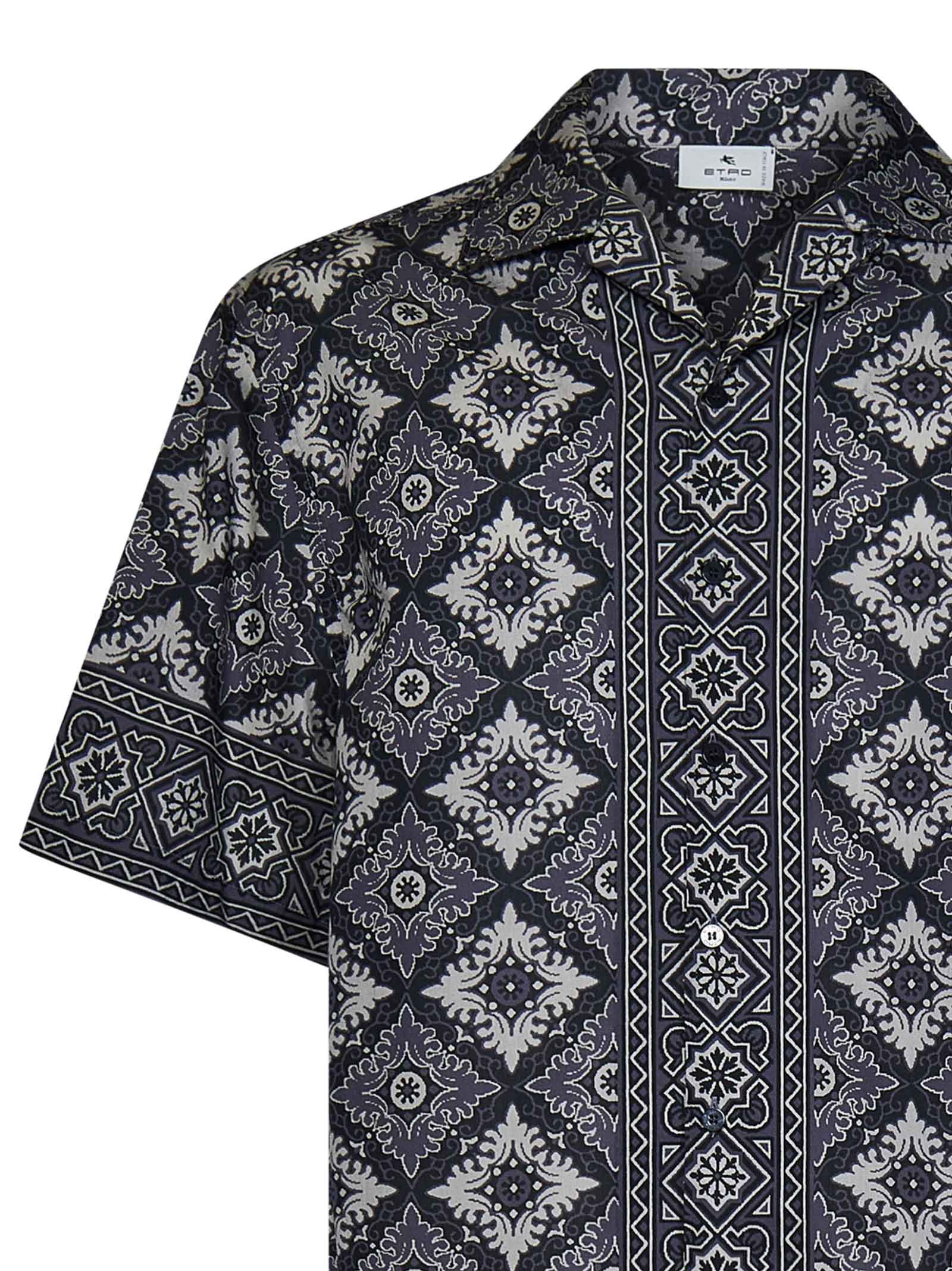 Shop Etro Shirt In Purple