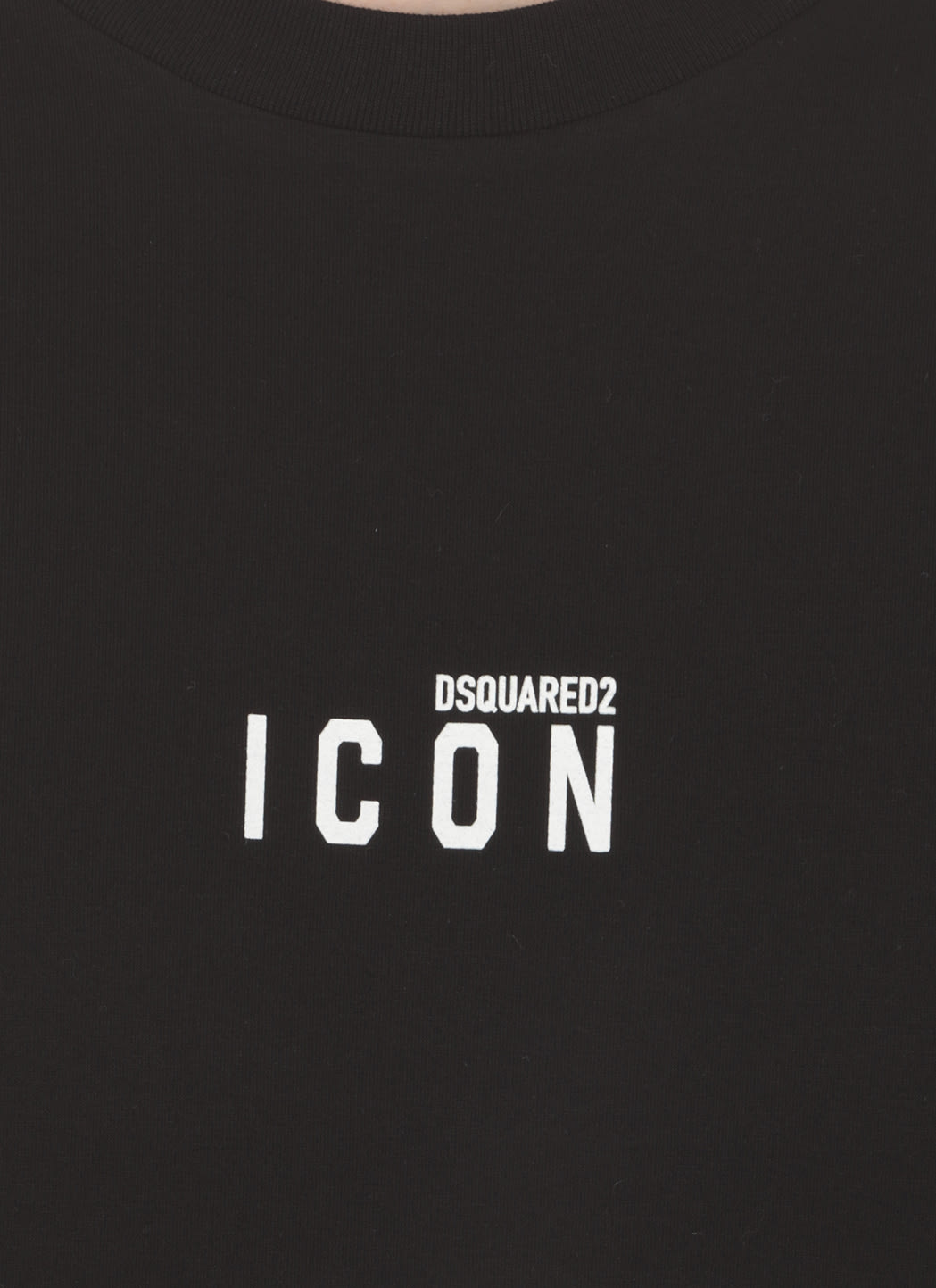 Dsquared2 Cotton Icon Slim Fit T-shirt In Black
