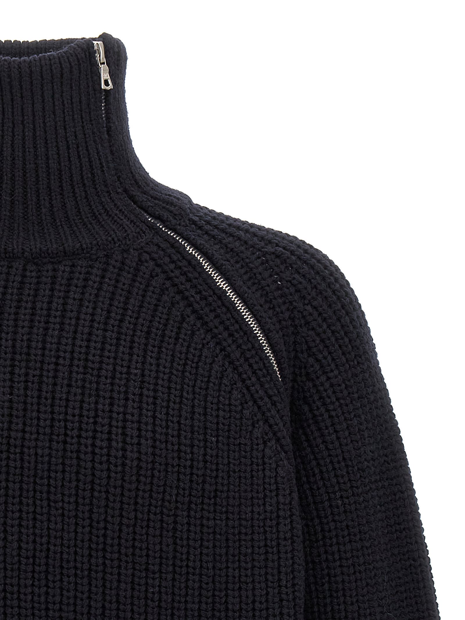 Shop Dries Van Noten Monty Sweater In Blue