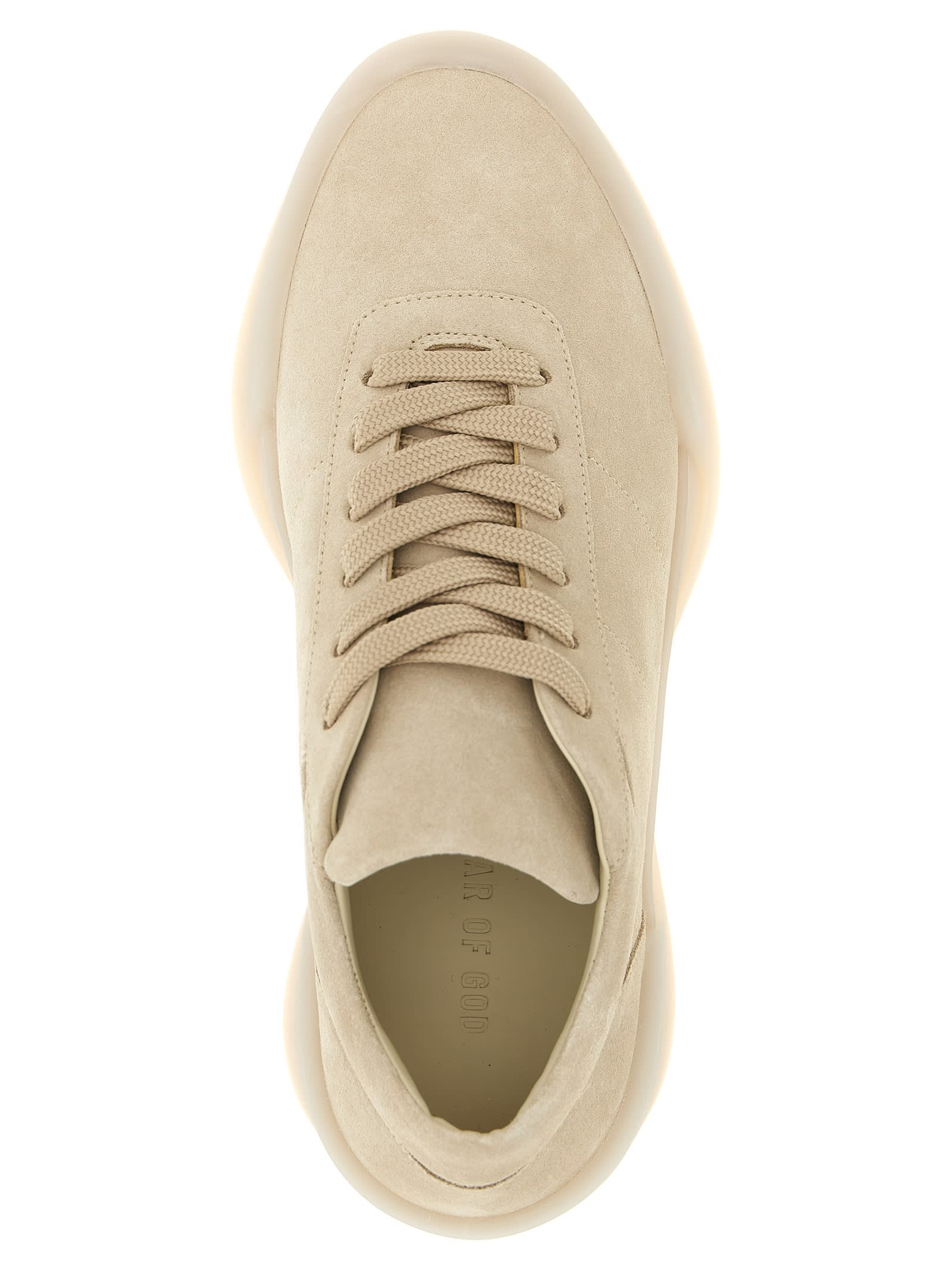 Fear Of God Lace-up Aerobic Low Sneakers In Brown