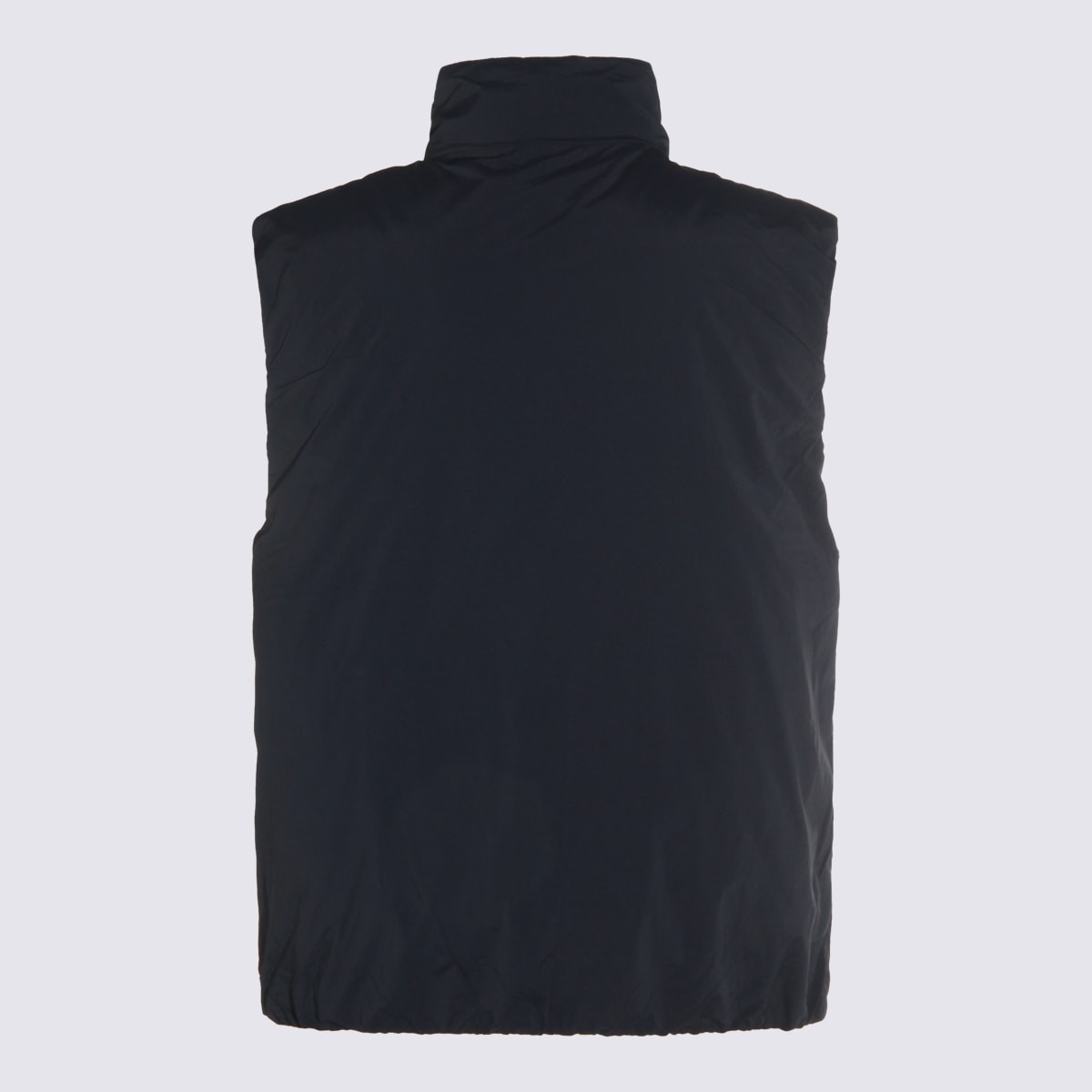 K-way Technical Fabric Jacket With Removable Hood In Blue