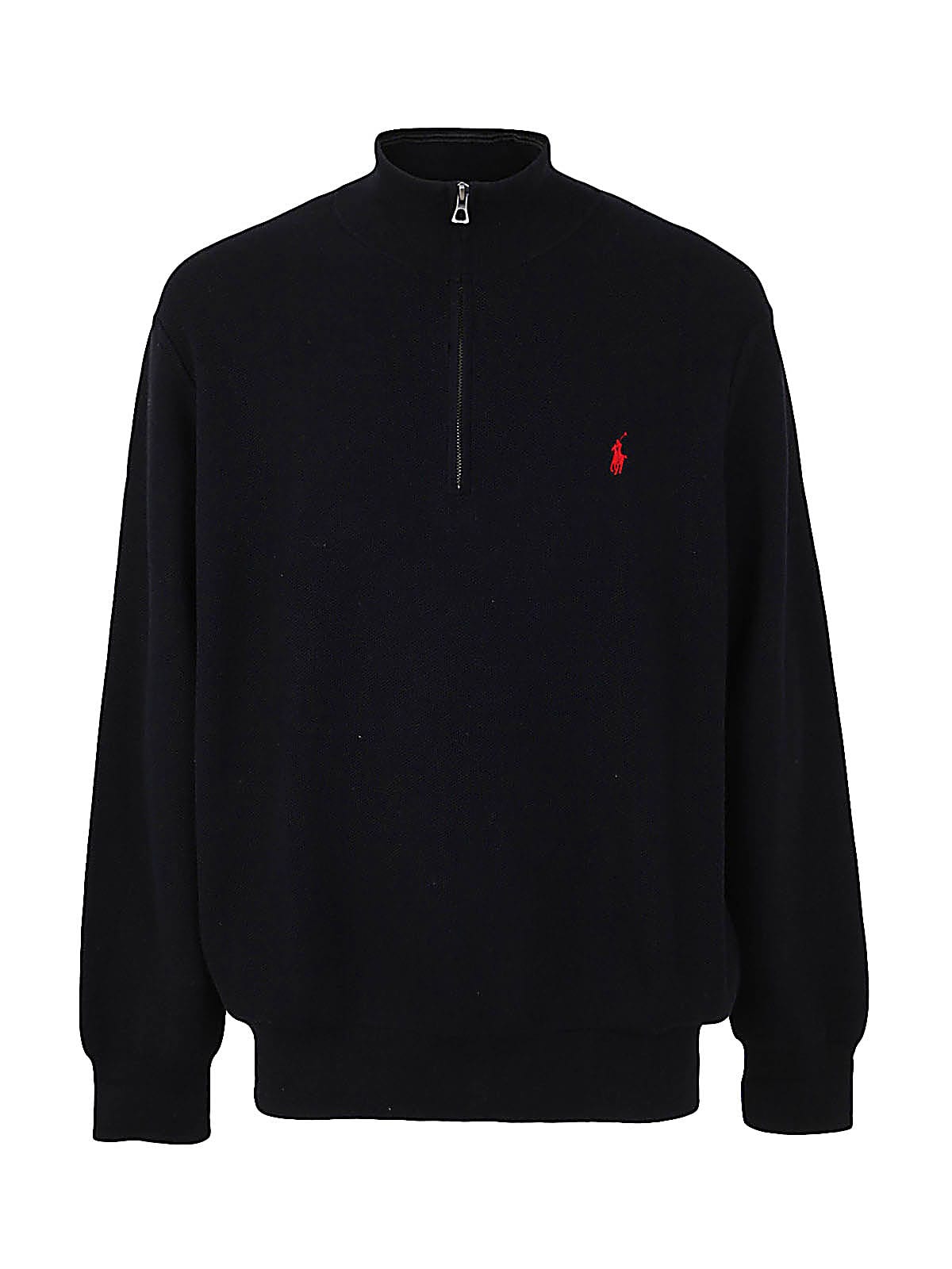 Polo Ralph Lauren Long Sleeves T-shirt In Black