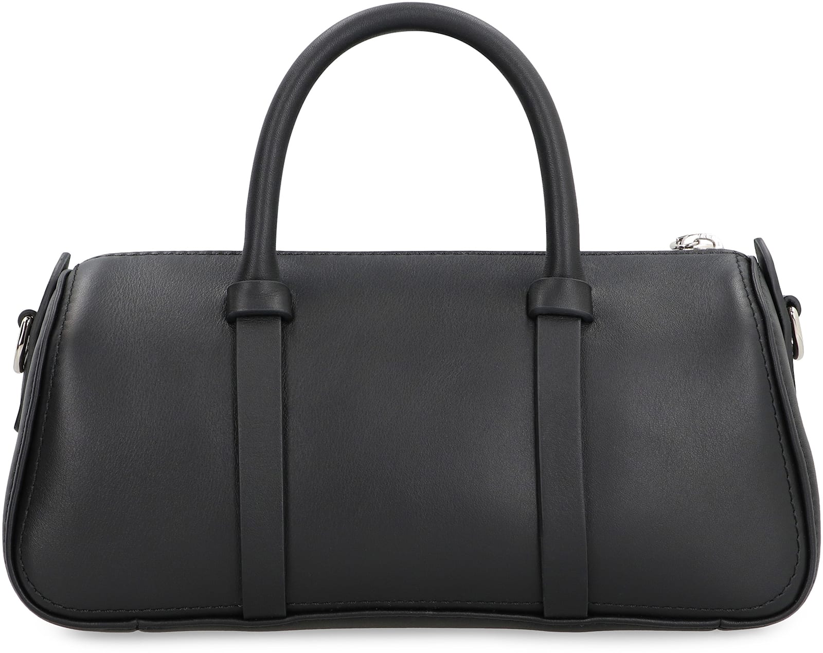 Shop Longchamp Daylong S Leather Handbag In Black