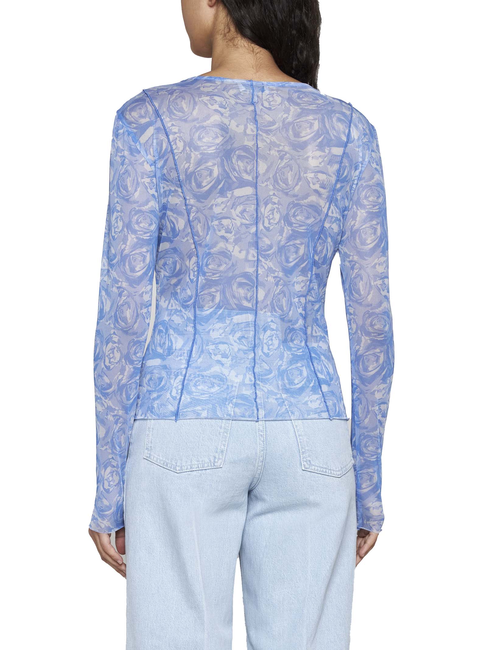 Shop Baum Und Pferdgarten Top In Blue Rose