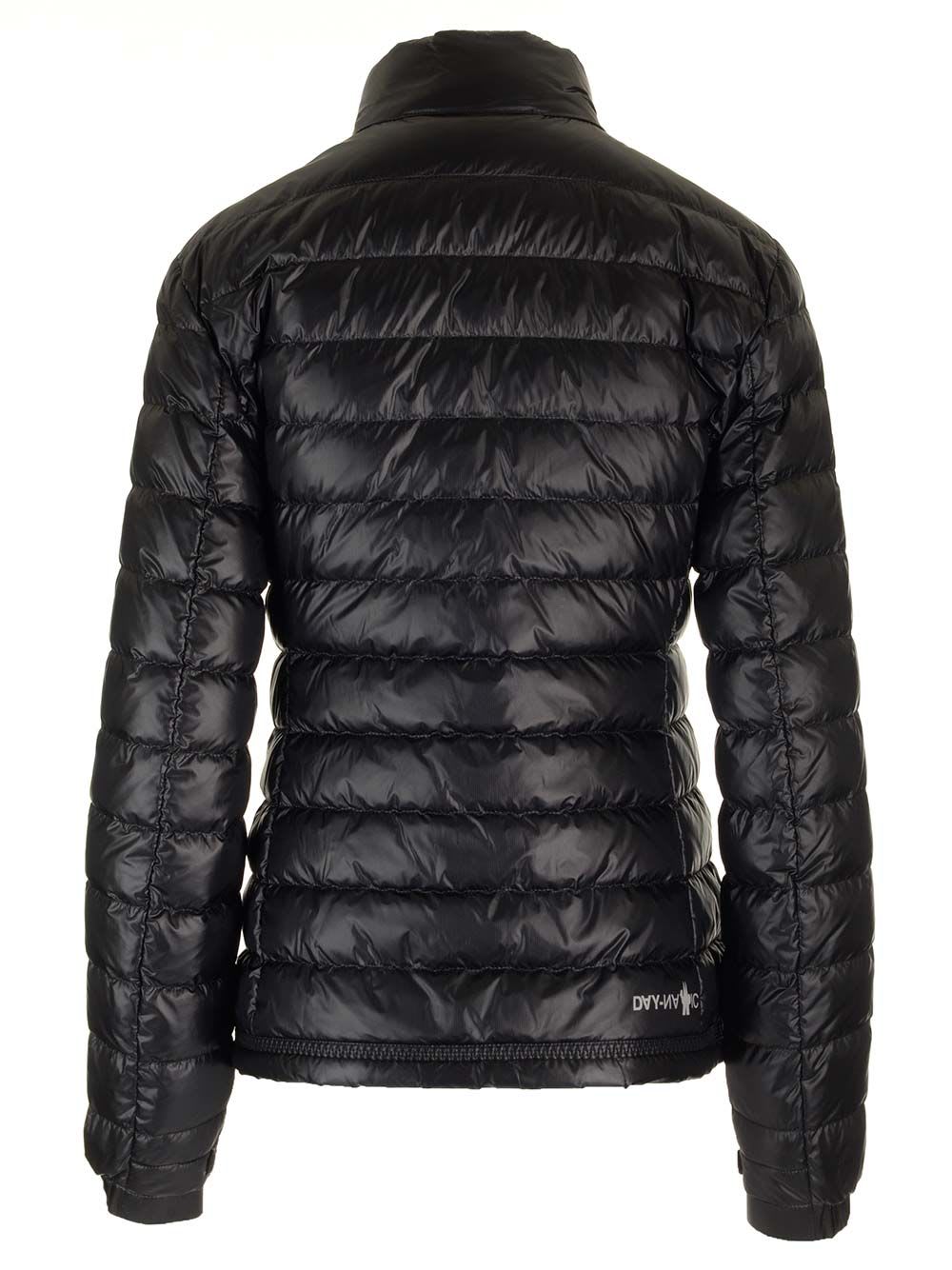 Shop Moncler Walibi Slim Fit Down Jacket In Black