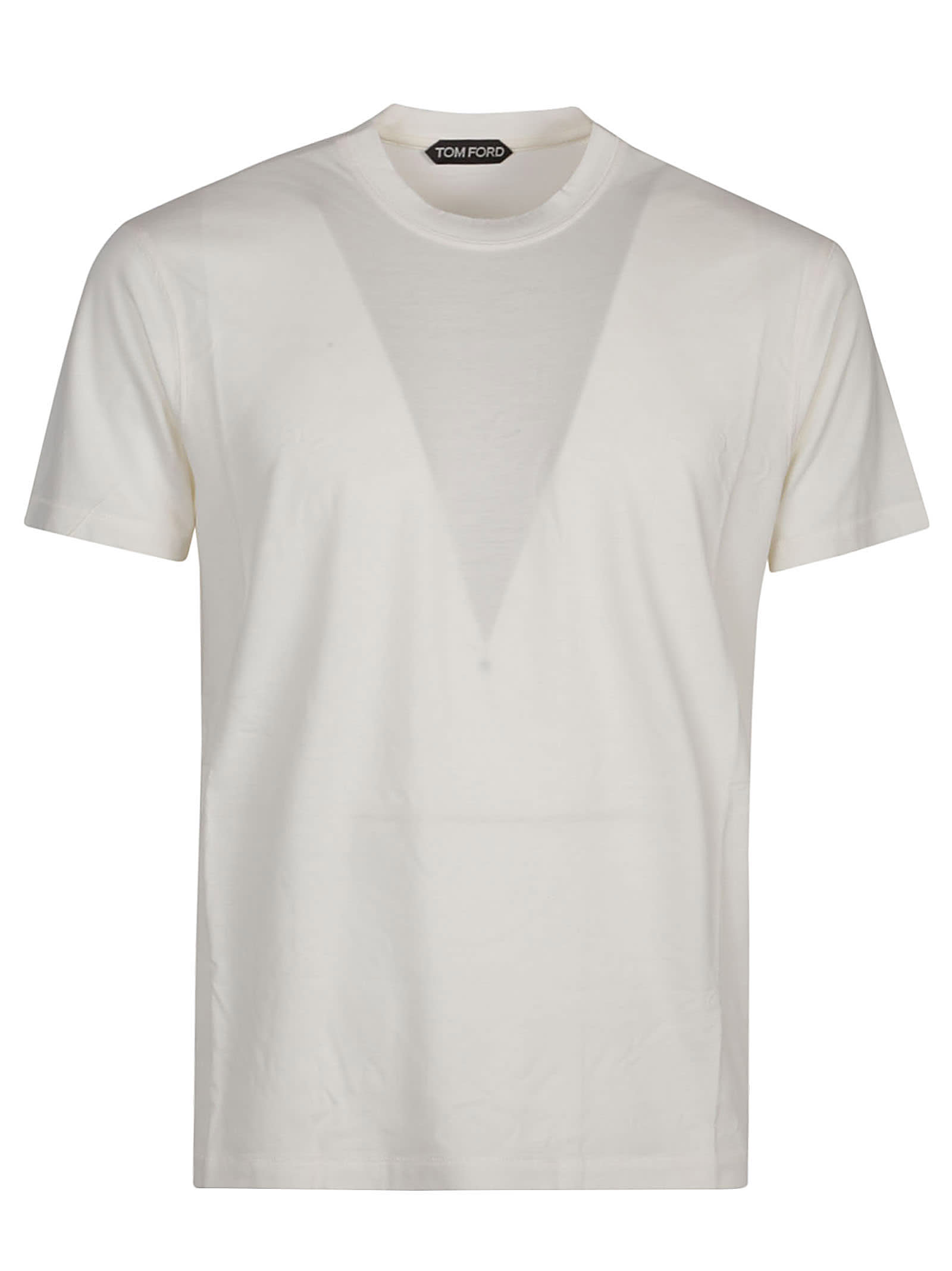 Shop Tom Ford T-shirt In Chalk