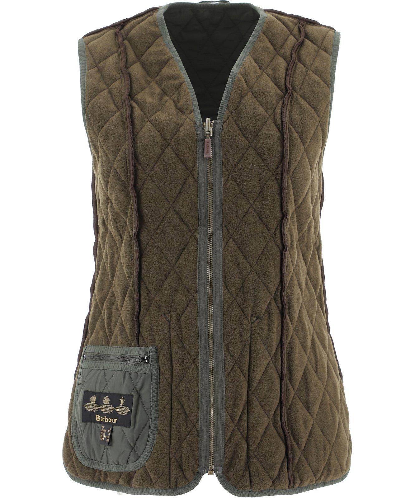 Barbour Logo Embroidered Reversible Gilet