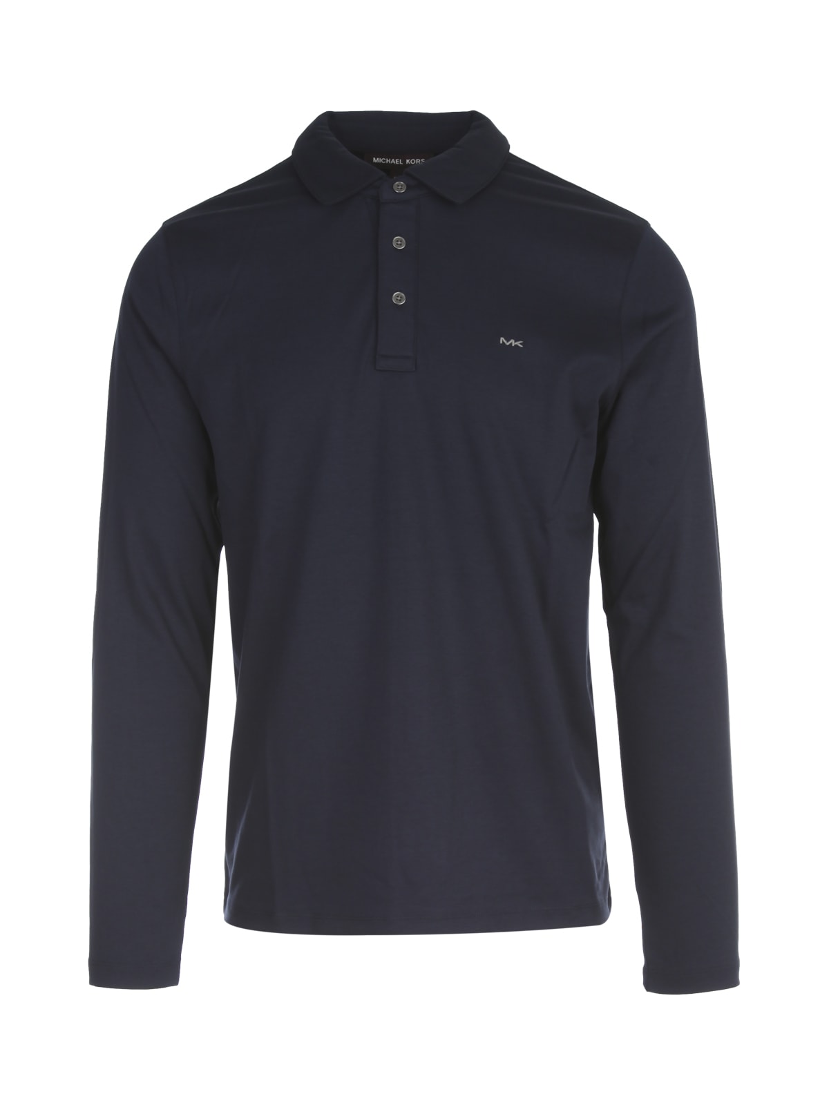Michael Kors L/s Sleek Mk Polo In 