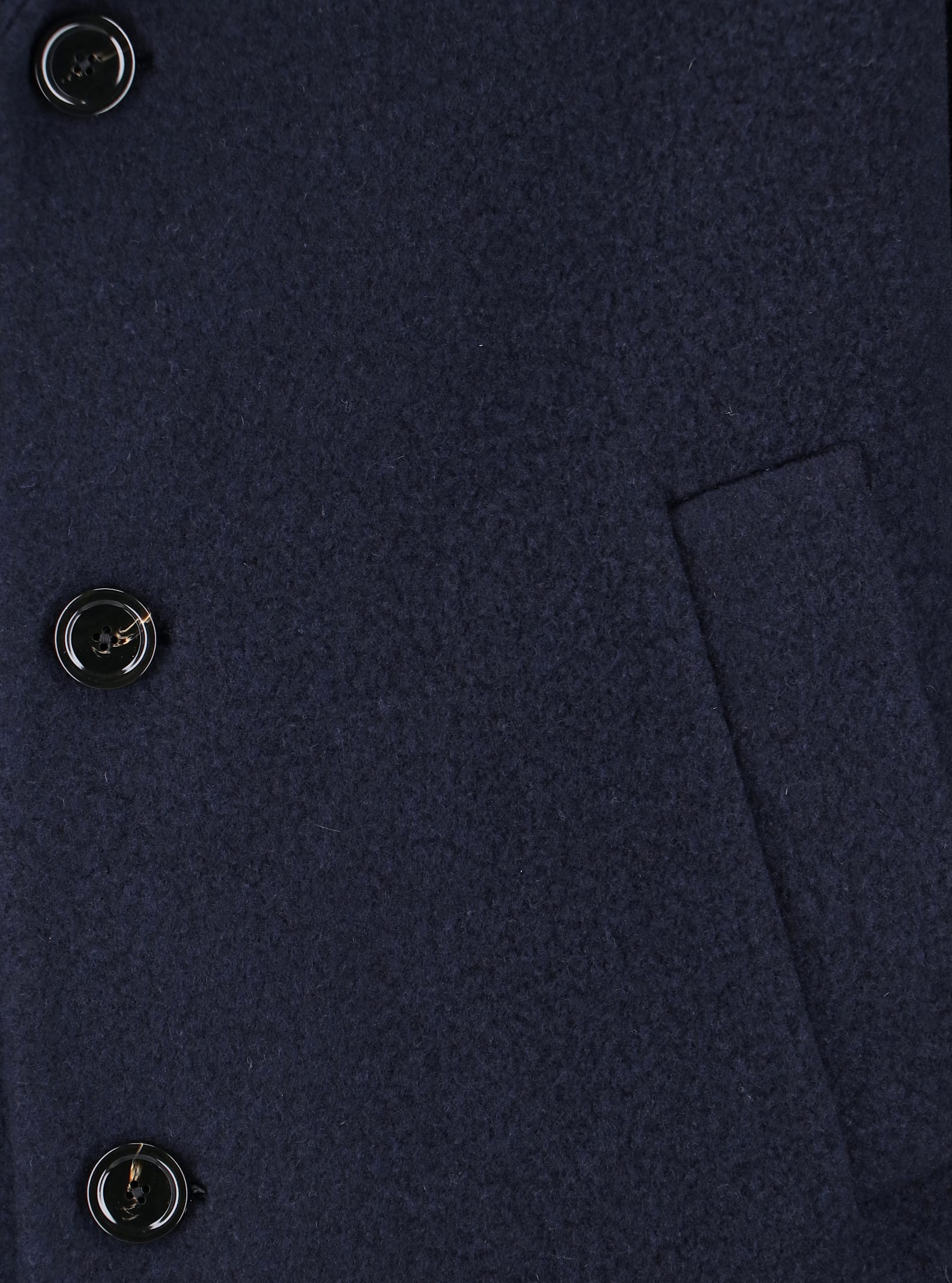 Lardini Lapel Single-breasted Jacket Front Pockets Pin In Blue
